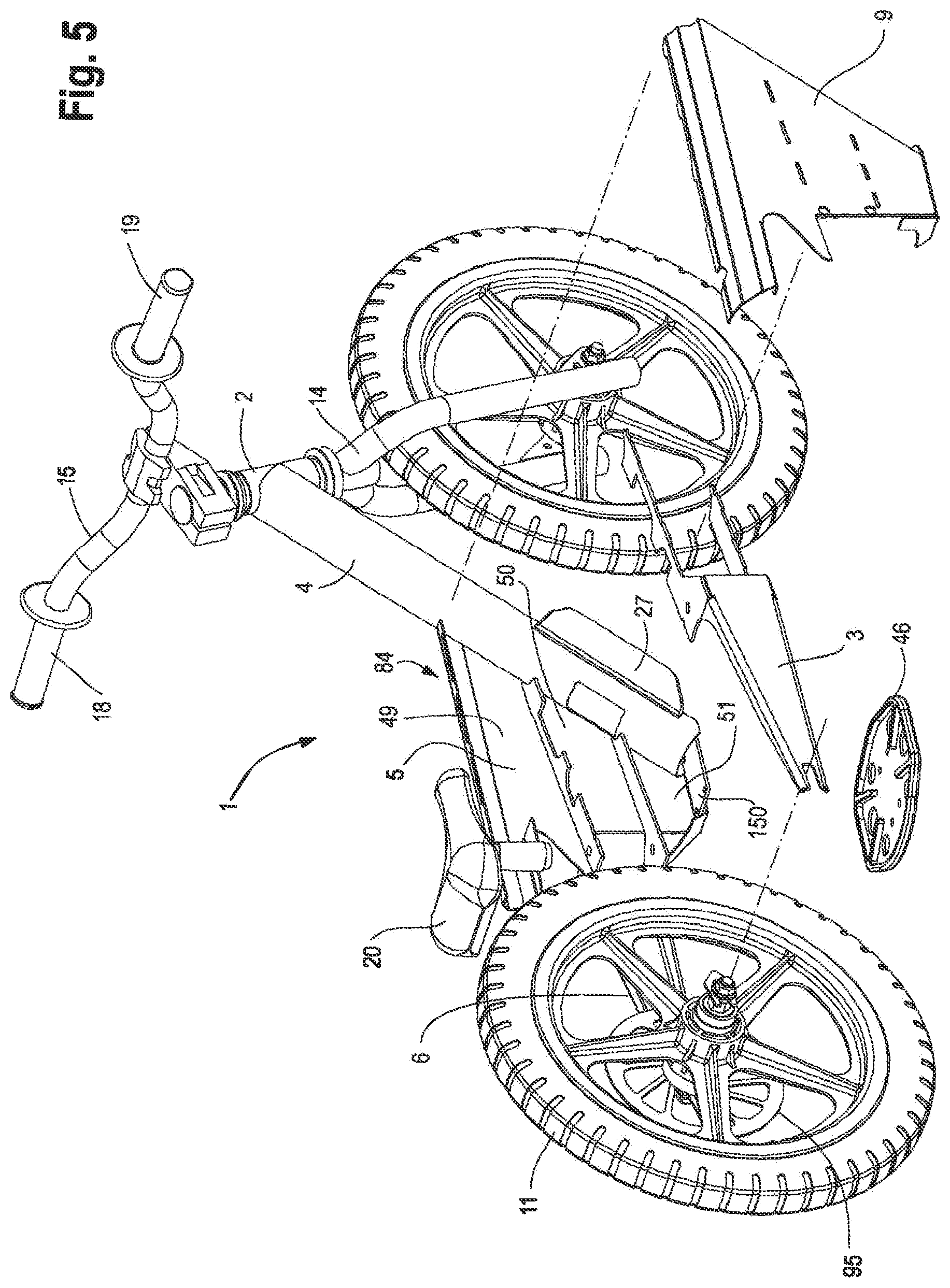 Patent US12552482 Figure 3 – Motorized running cycle