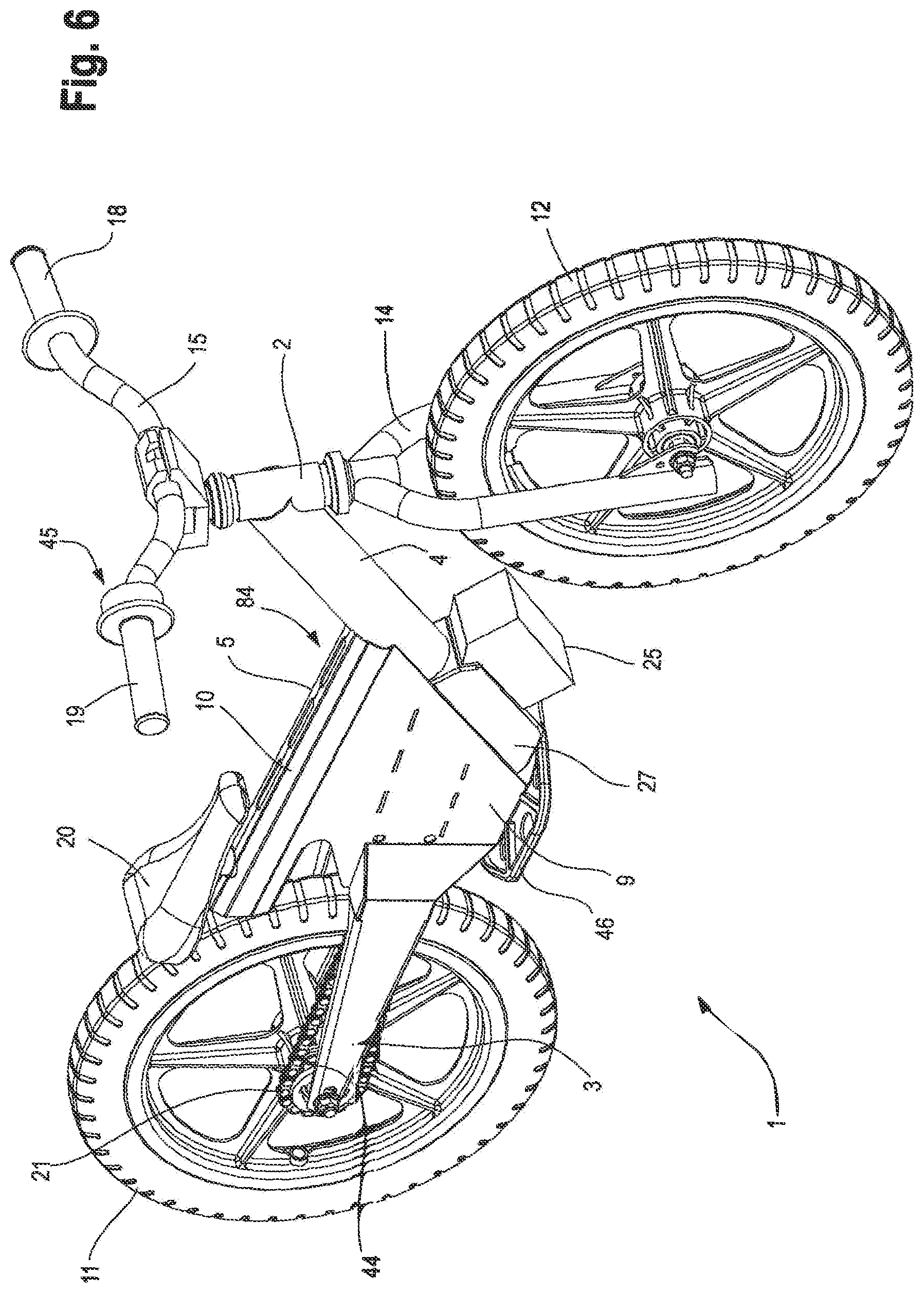 Patent US12552482 Figure 4 – Motorized running cycle