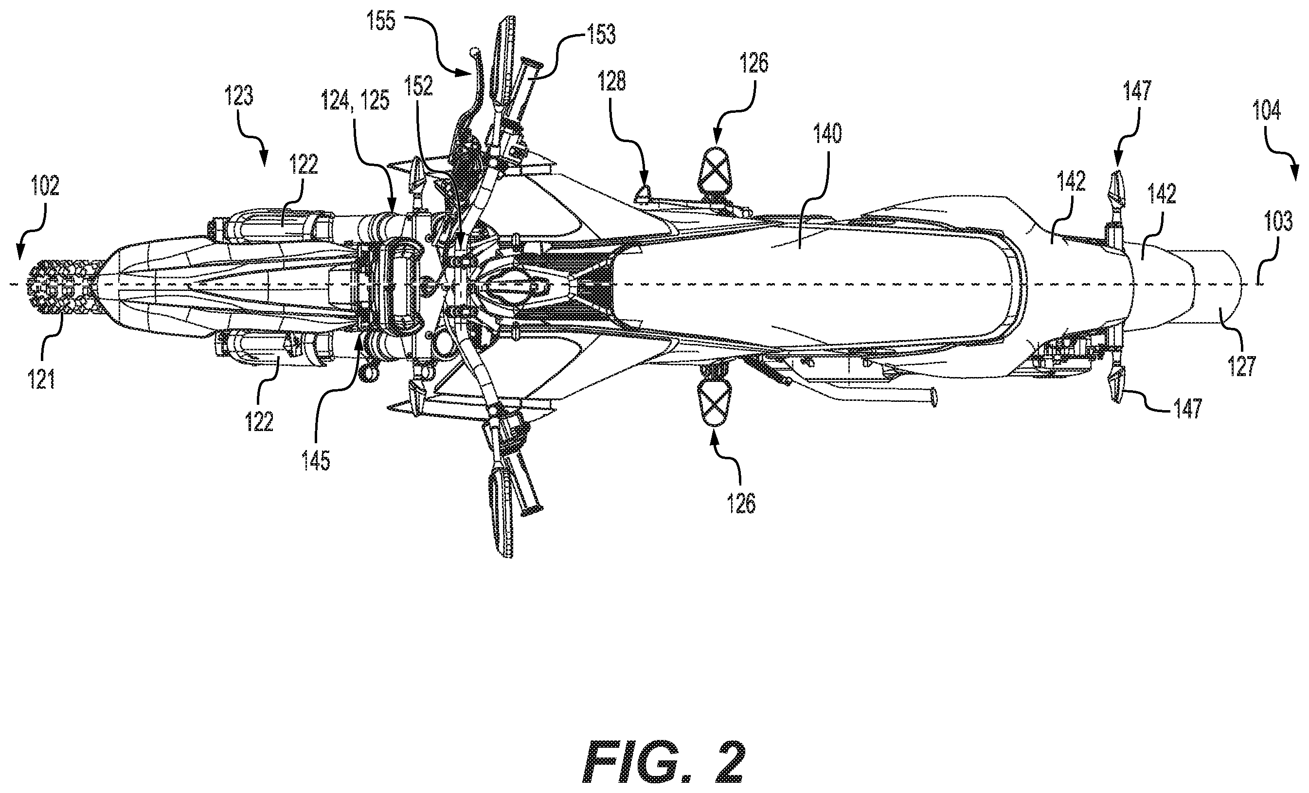 Patent US12552483 Figure 2 – Electric vehicle with a cooling arrangement