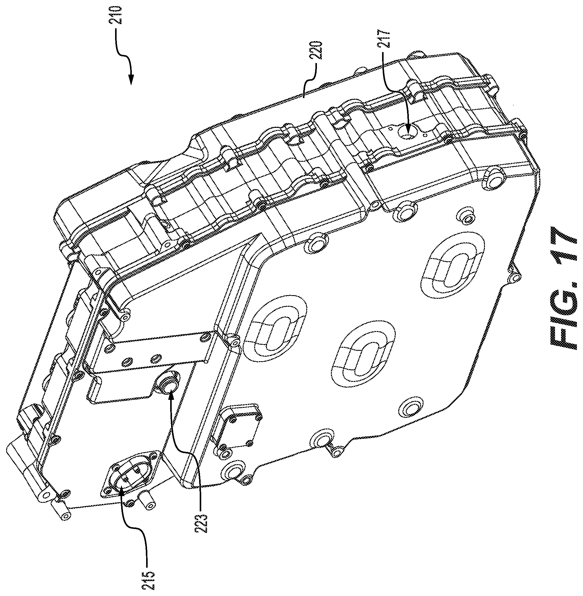 Patent US12552483 Figure 17 – Electric vehicle with a cooling arrangement