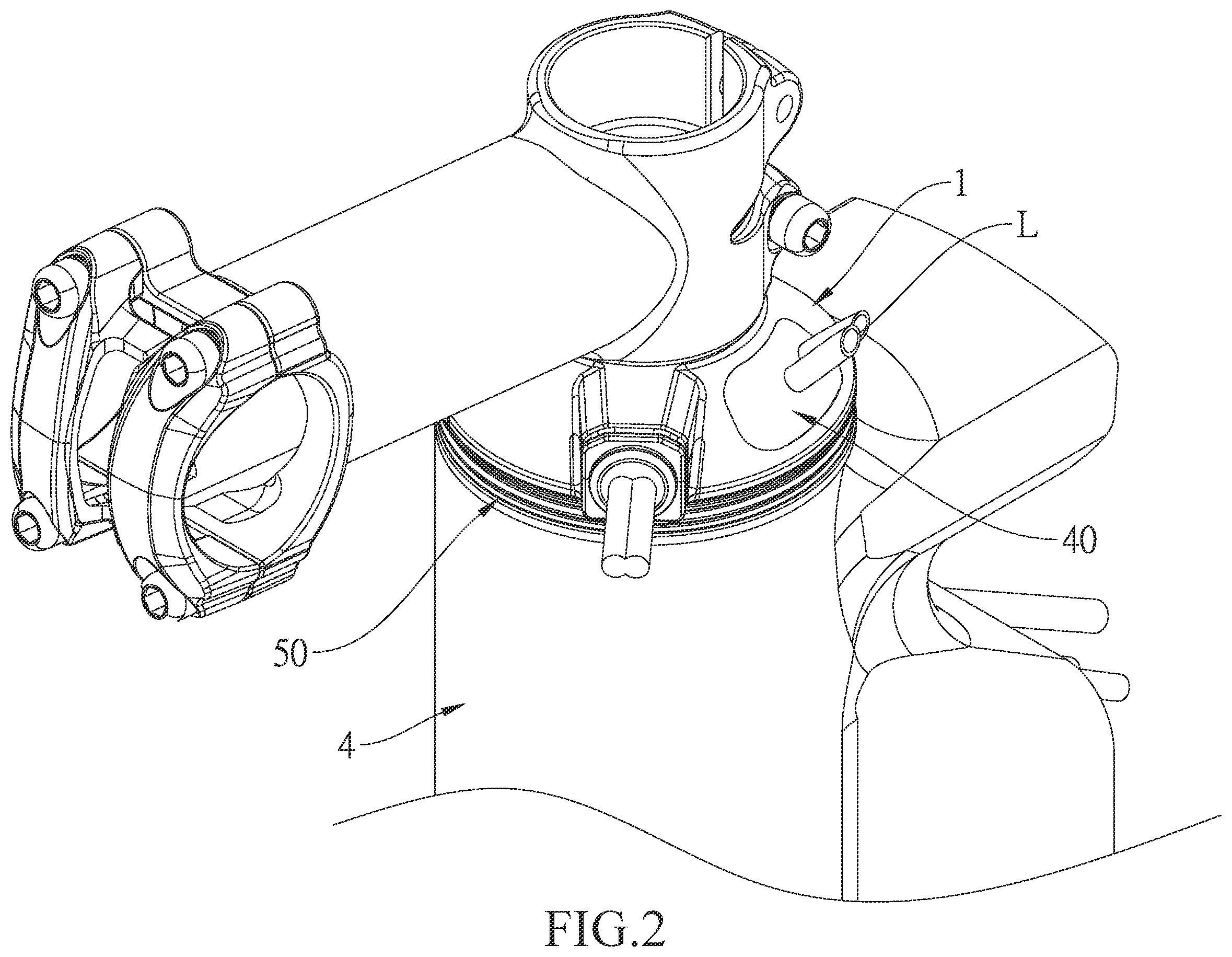 Patent US12552484 Figure 2 – Cable routing assembly