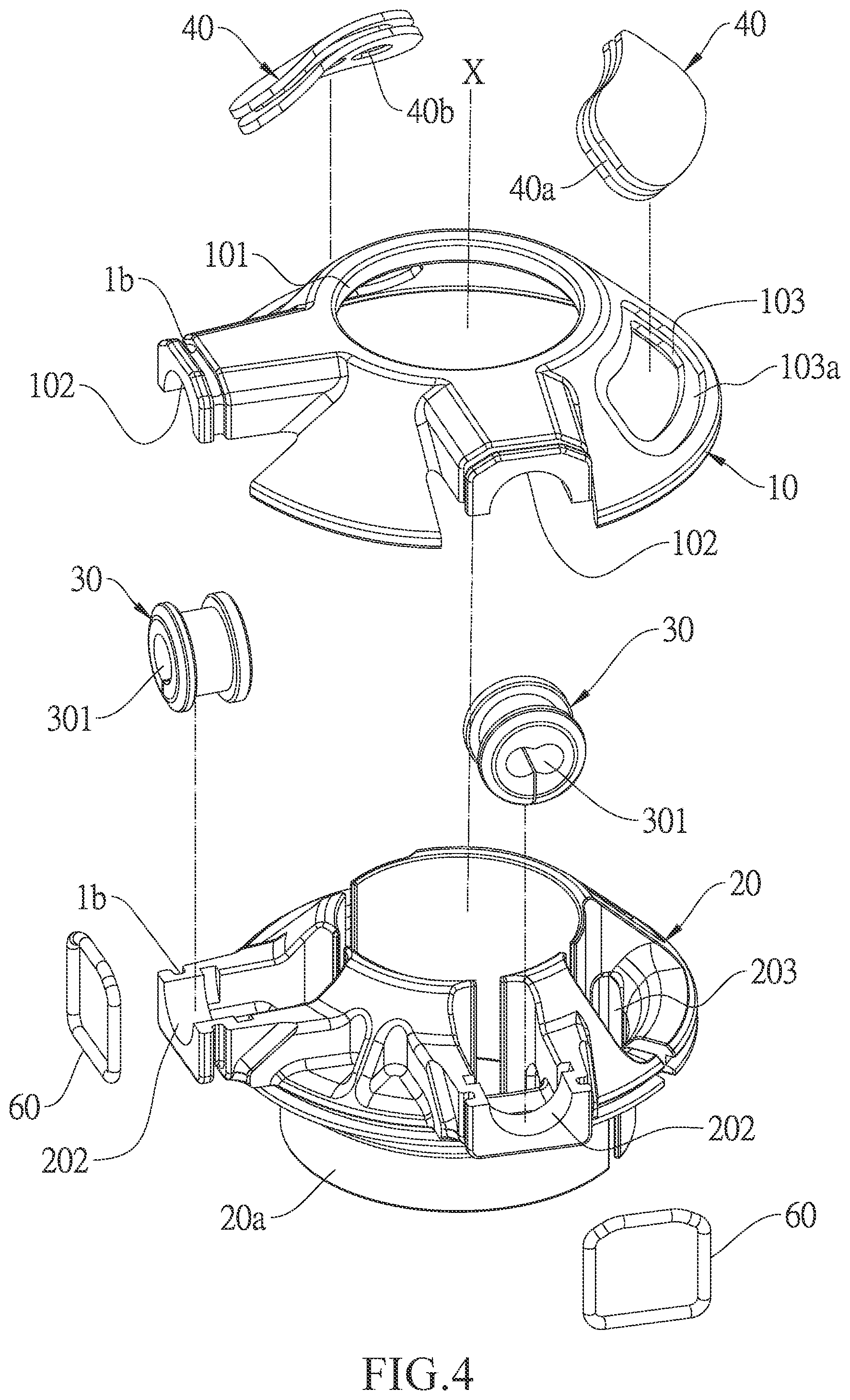 Patent US12552484 Figure 4 – Cable routing assembly