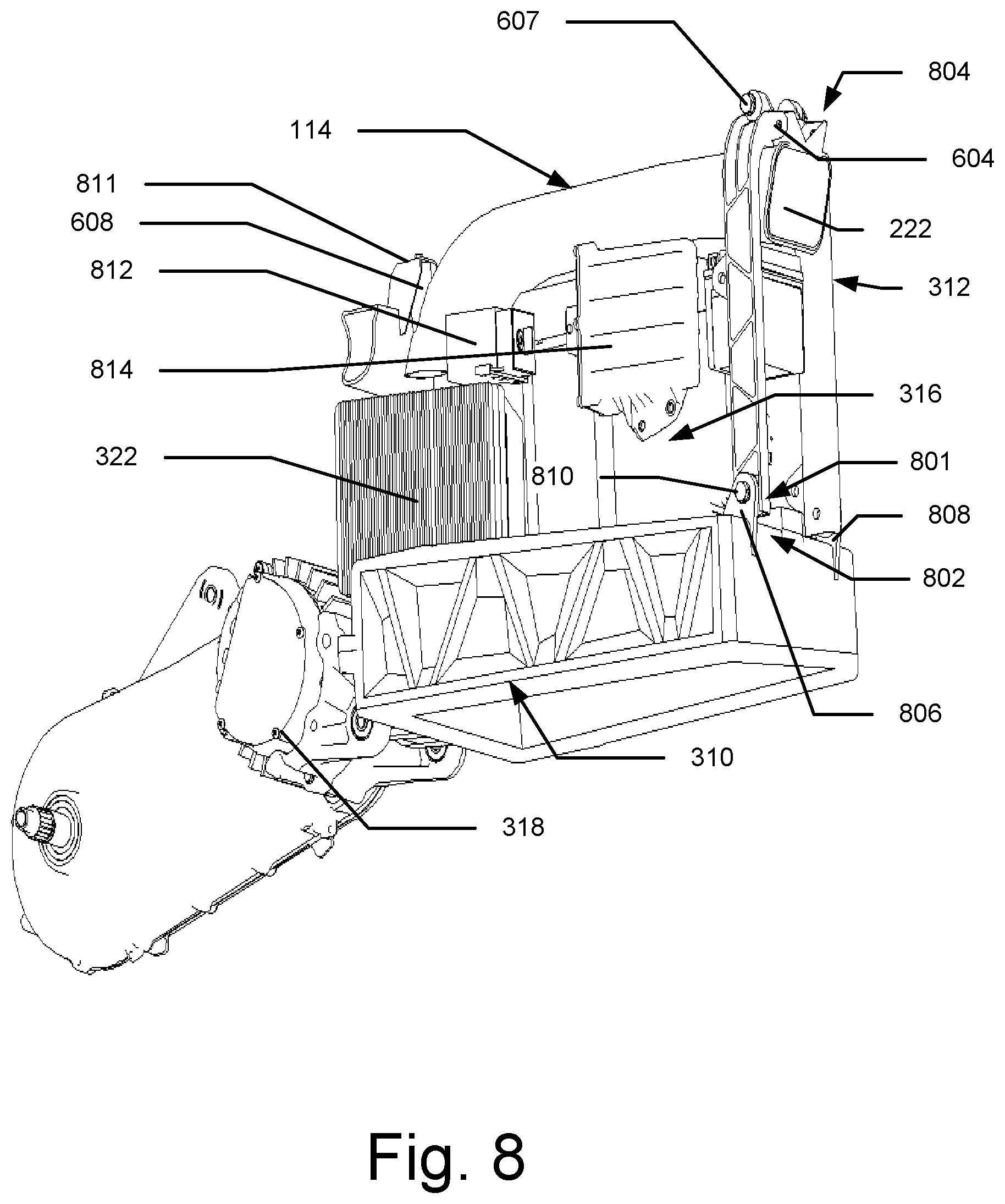 Patent US12552485 Figure 7 – Cooling of heat-generating components in electric vehicles