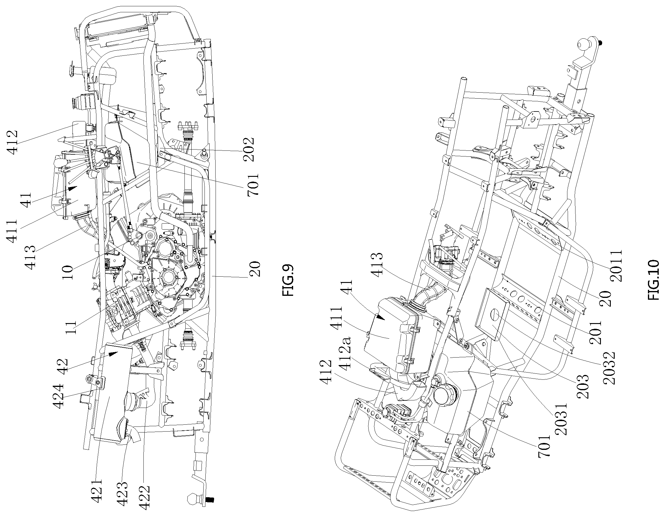 Patent US12552486 Figure 5 – Straddle-type vehicle