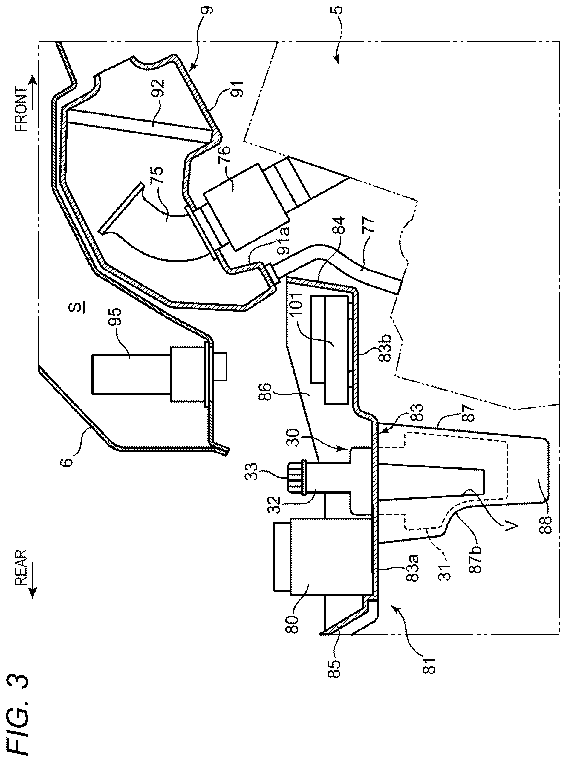 Patent US12552488 Figure 3 – Saddle-ride type vehicle