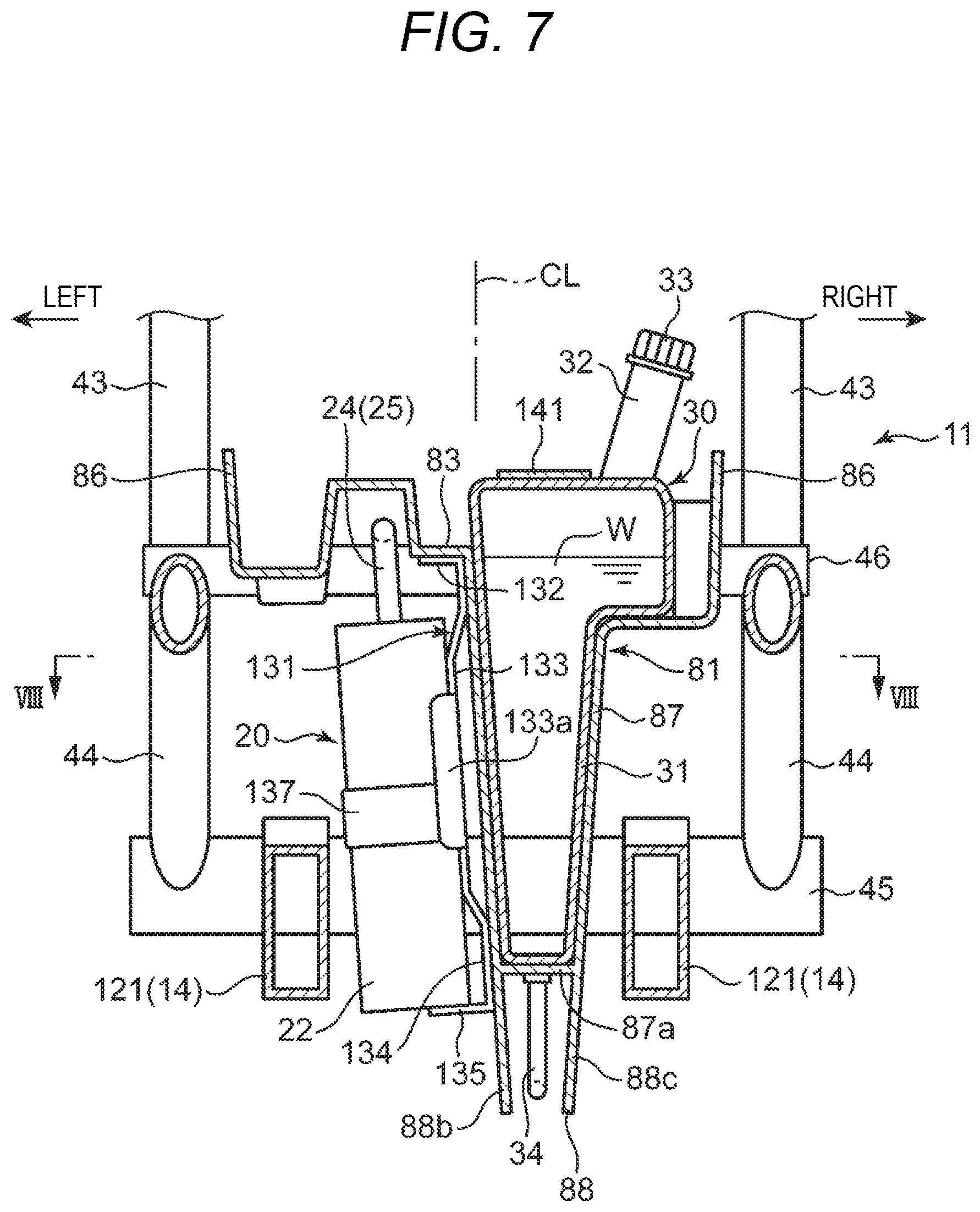 Patent US12552488 Figure 7 – Saddle-ride type vehicle