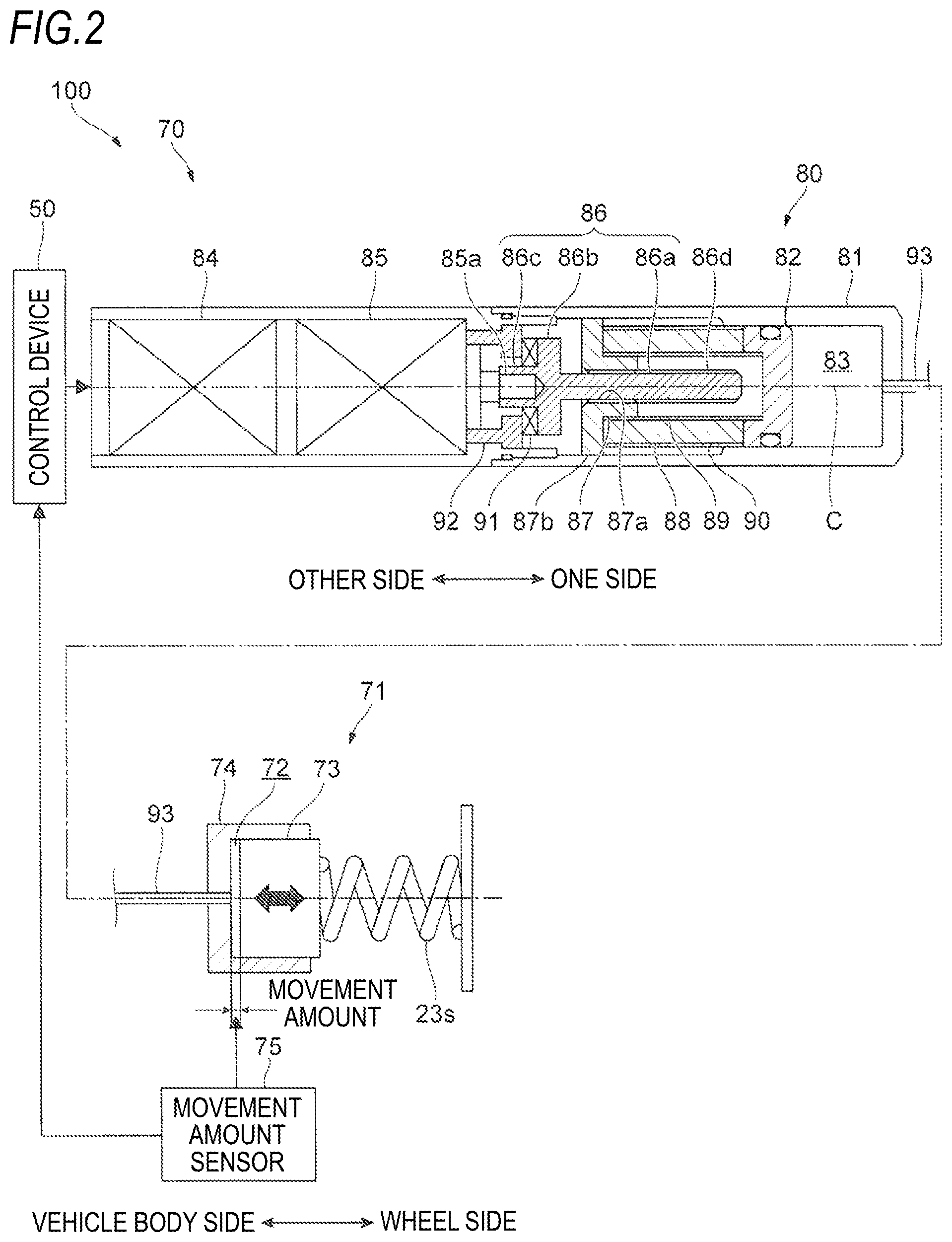 Patent US12552489 Figure 2 – Motor control method, fluid supply device, vehicle height adjustment device, and saddle-type vehicle
