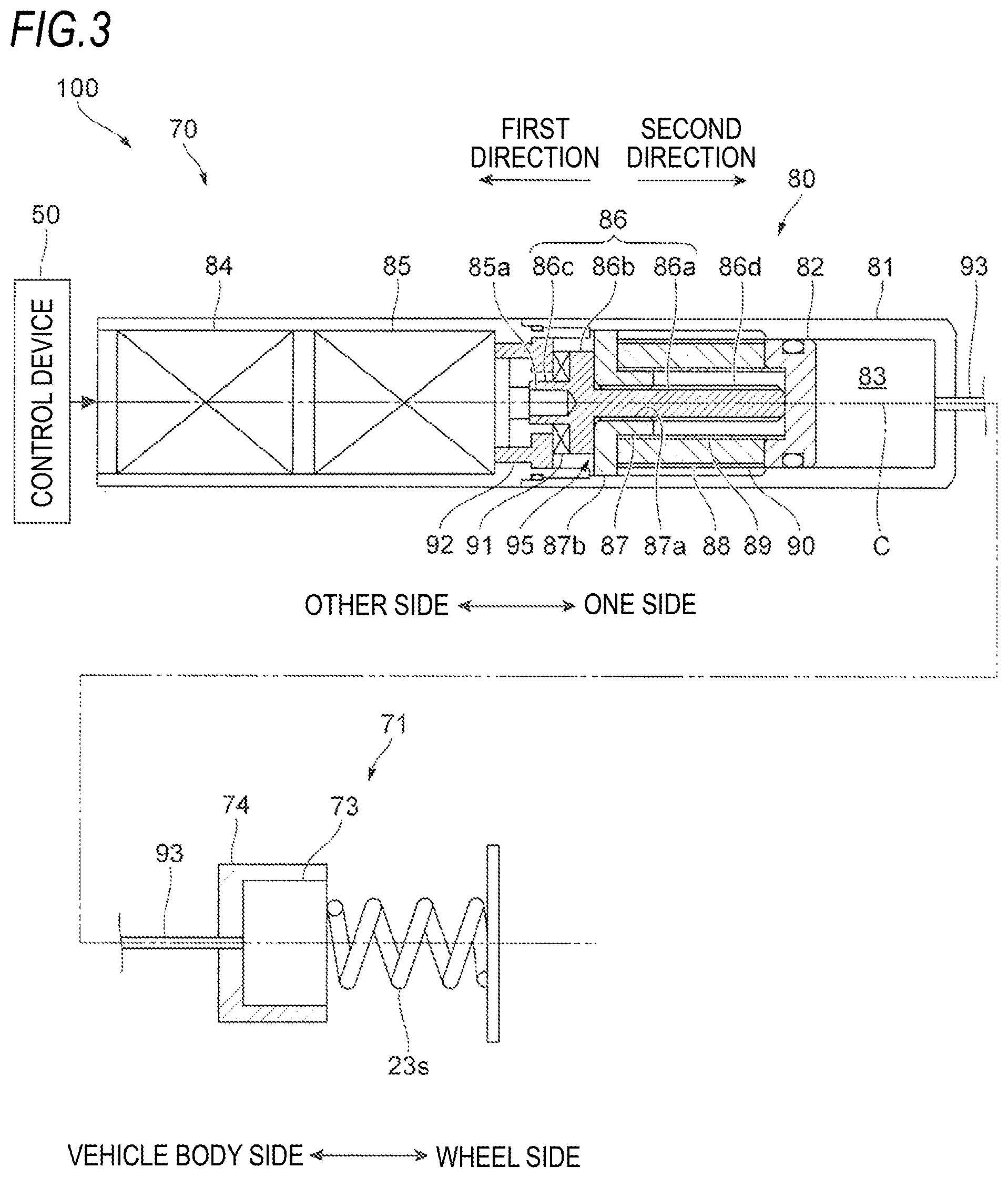 Patent US12552489 Figure 3 – Motor control method, fluid supply device, vehicle height adjustment device, and saddle-type vehicle