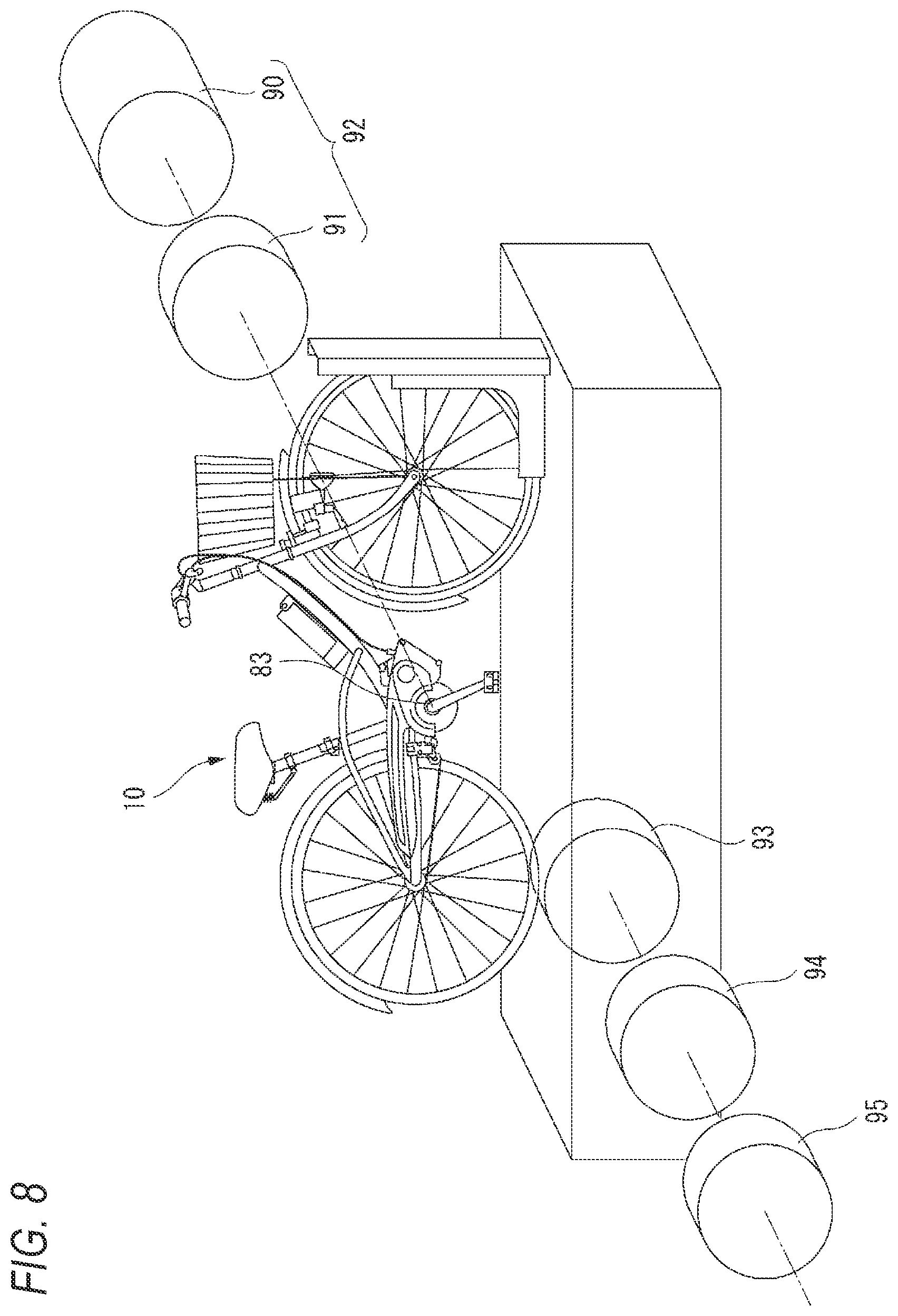 Patent US12552492 Figure 8 – Vehicle control method