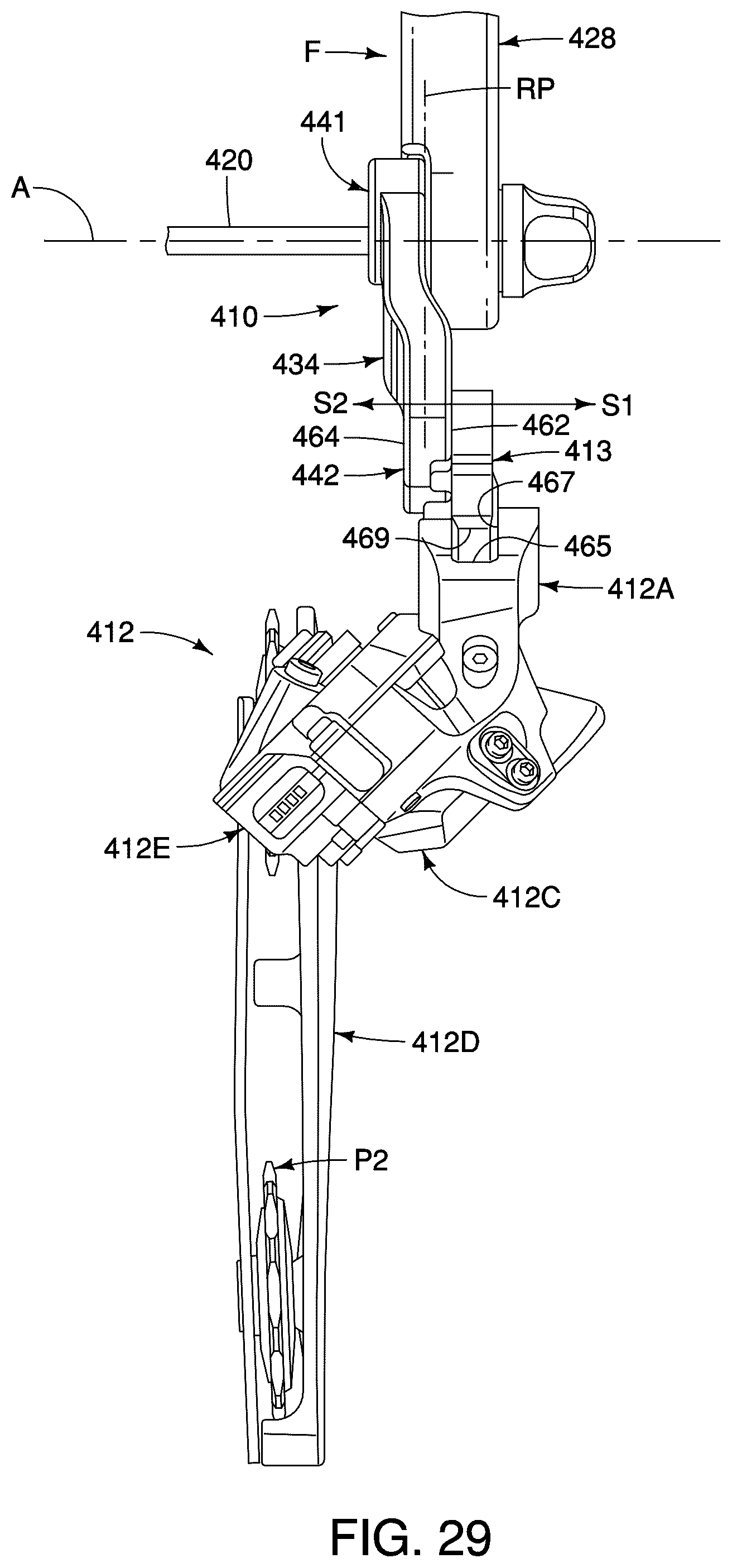 Patent US12552493 Figure 20 – Derailleur hanger