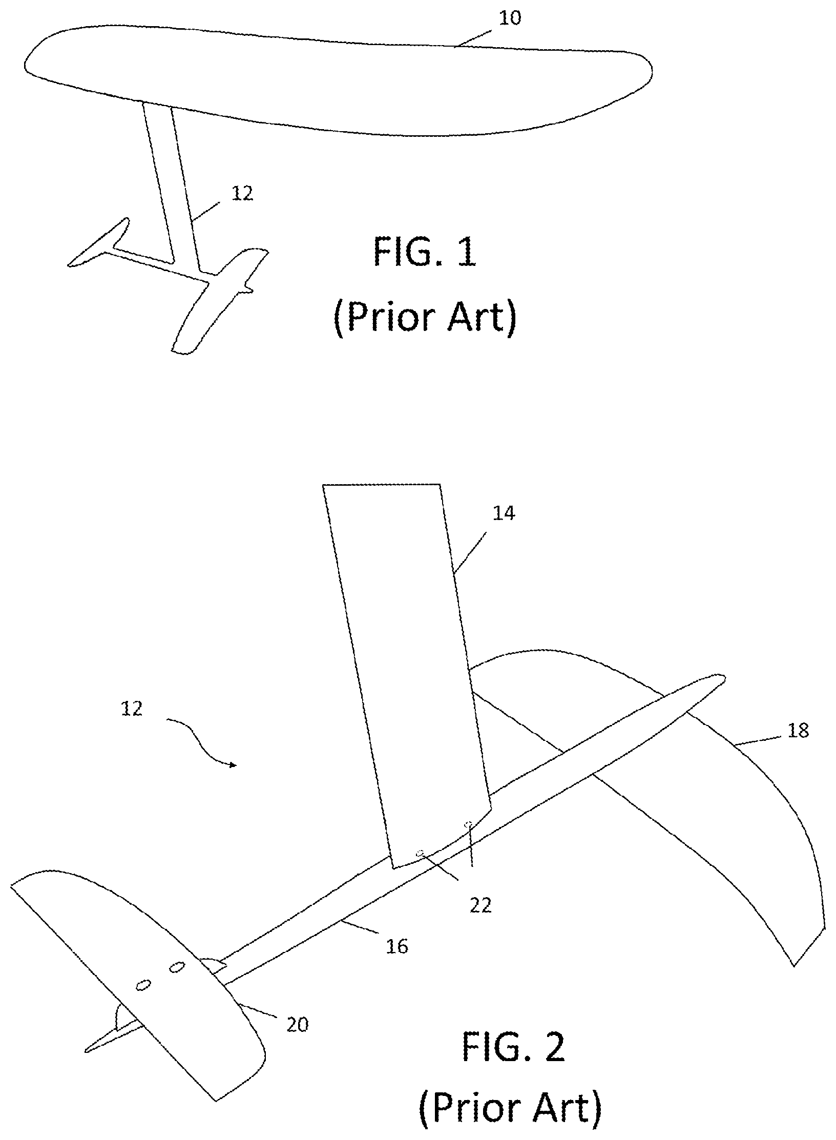 Patent US12552495 Figure 1 – Modular hydrofoil system for watercraft