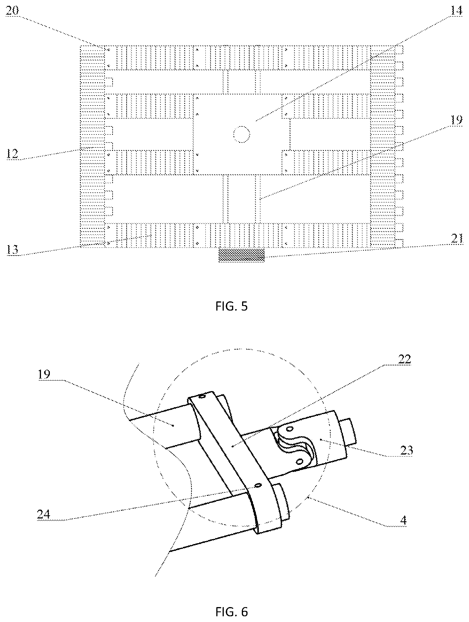 Patent US12552496 Figure 3 – Wind-wave-resistant floating offshore photovoltaic device