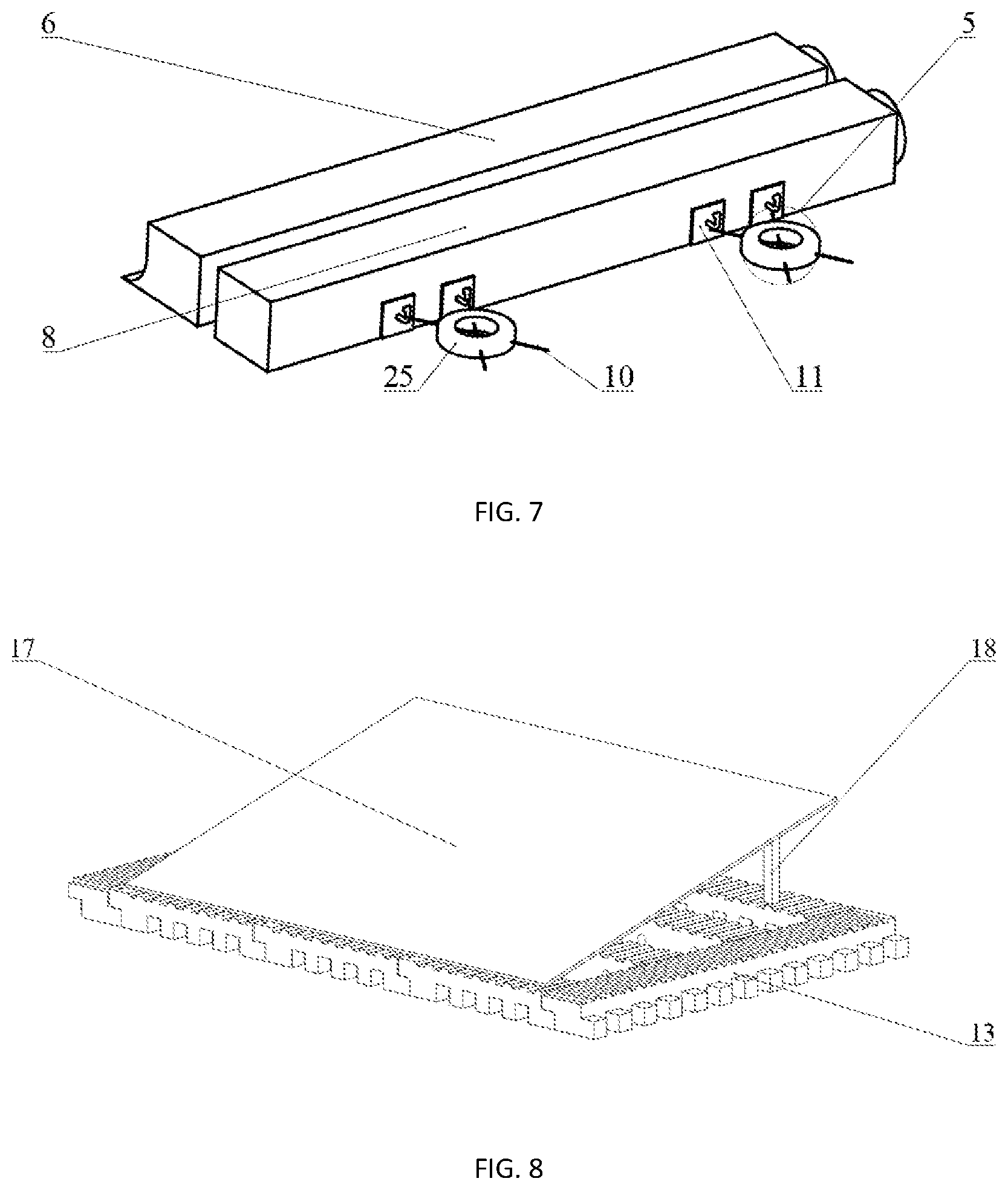 Patent US12552496 Figure 4 – Wind-wave-resistant floating offshore photovoltaic device