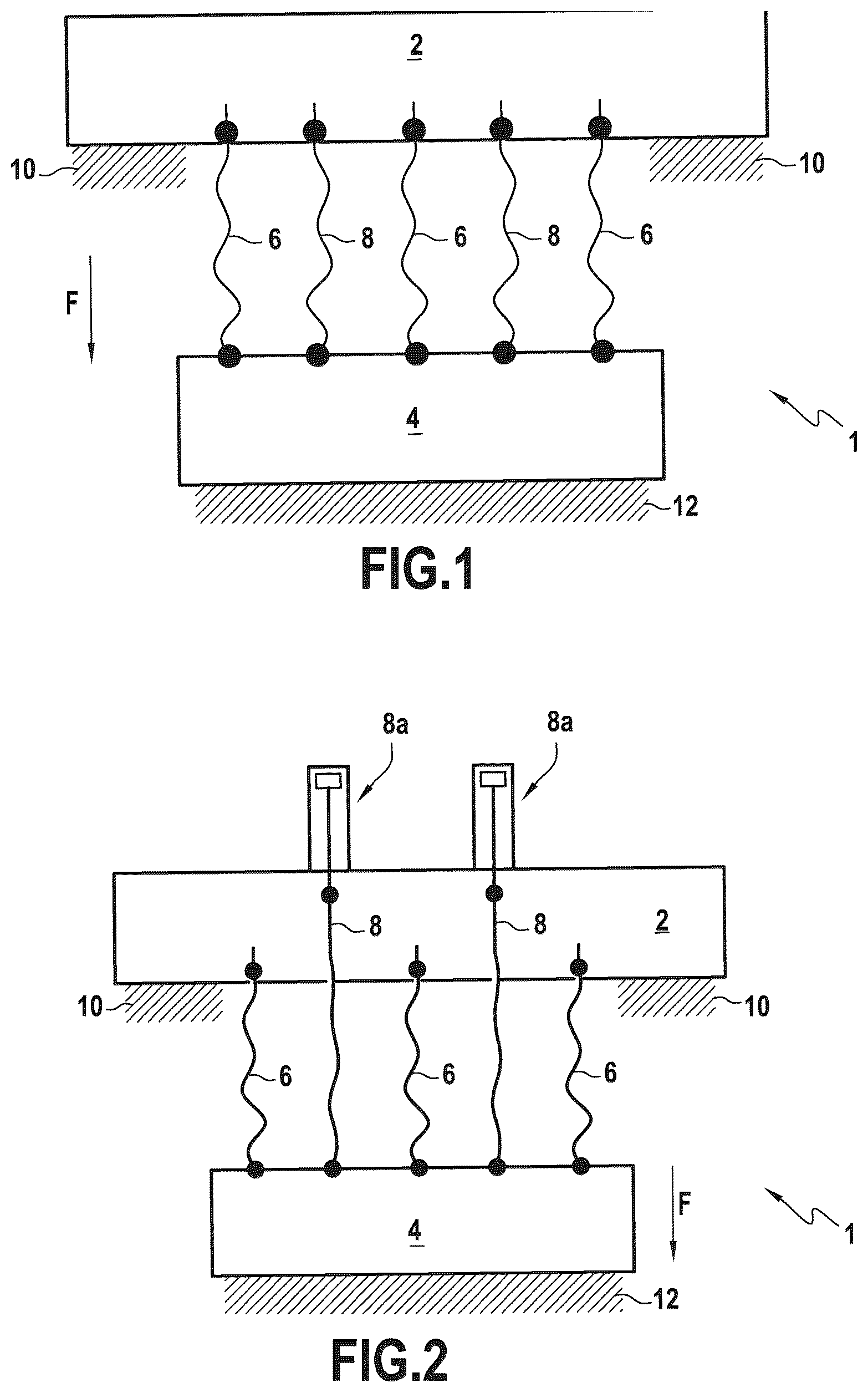 Patent US12552499 Figure 1 – Method and system for tensioning a hyperstatic system