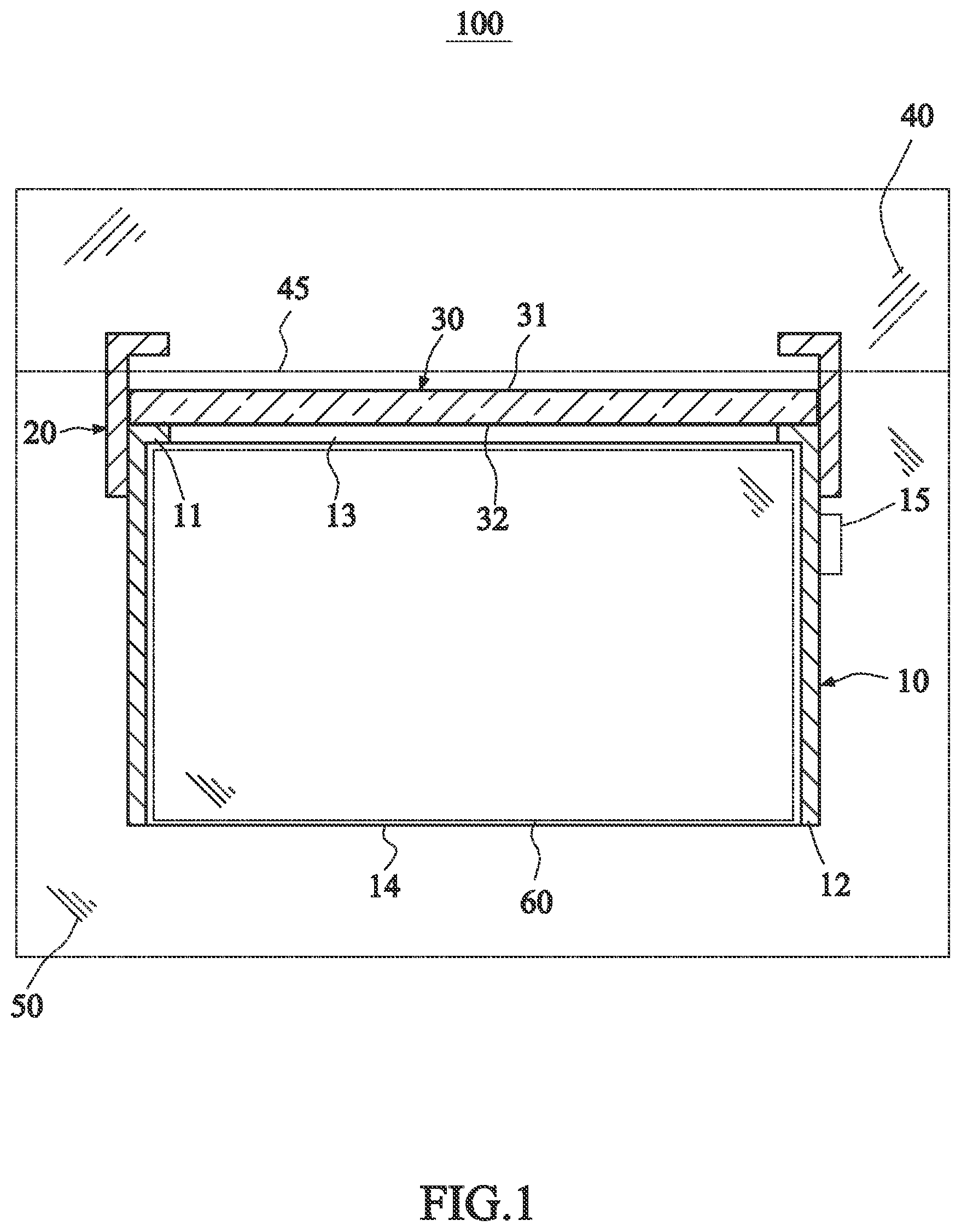 Patent US12552500 Figure 1 – Power-free passive stabilizing device and system working at interface of different media