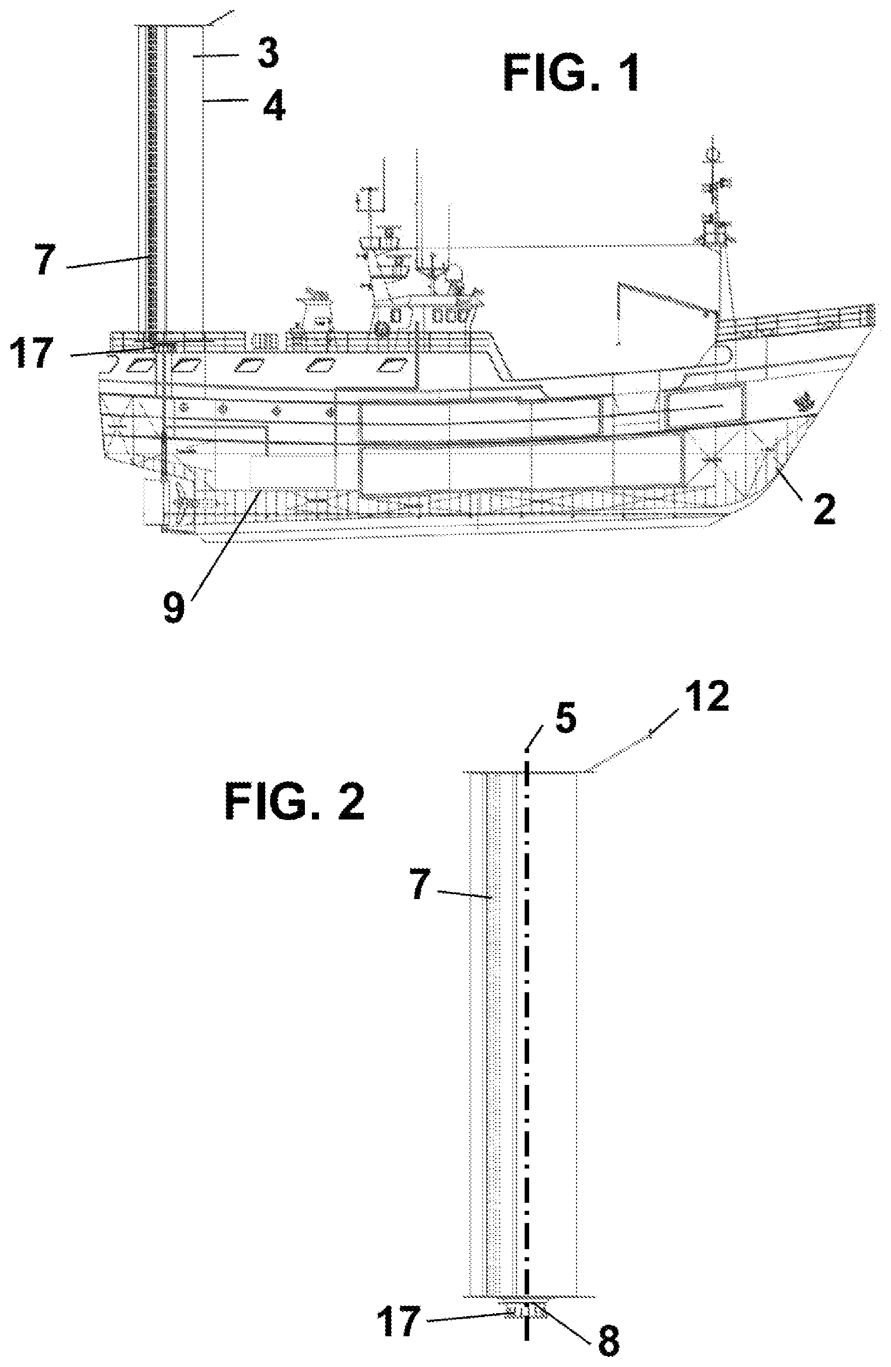Patent US12552504 Figure 1 – Boat propulsion system