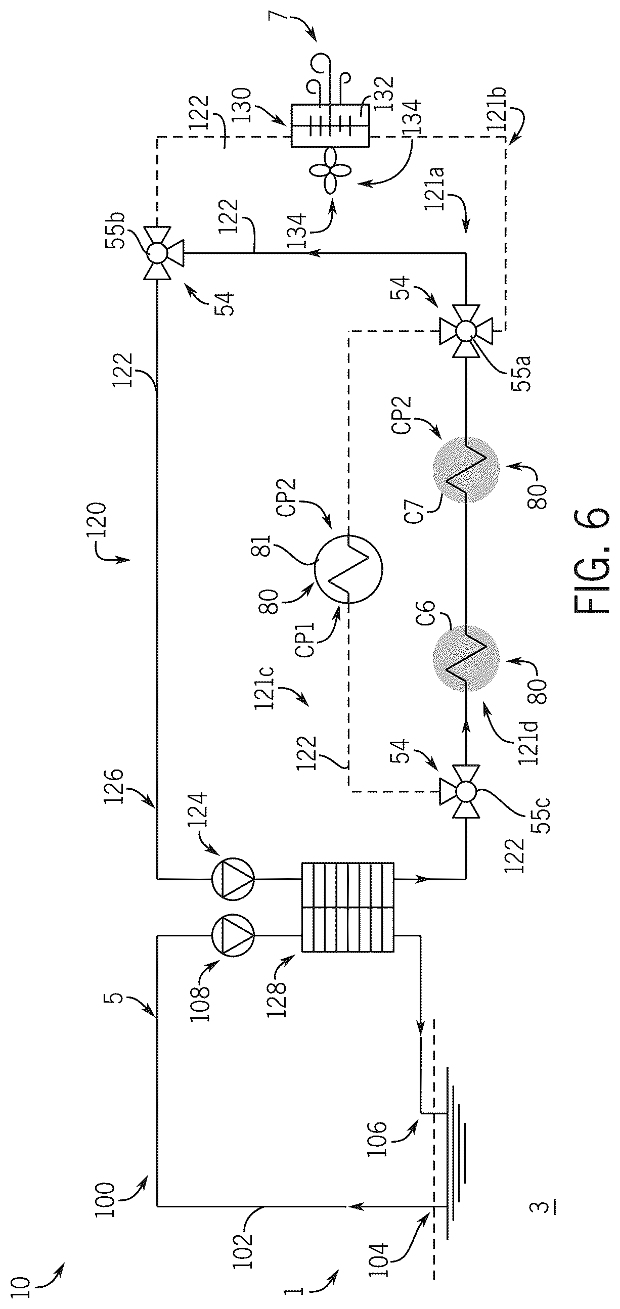 Patent US12552510 Figure 6 – Thermal management systems for marine vessels