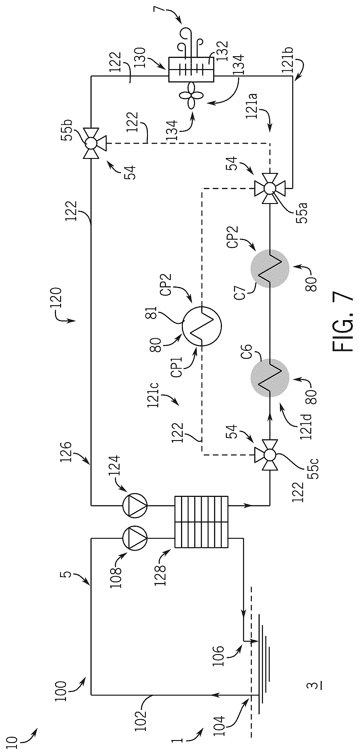 Patent US12552510 Figure 7 – Thermal management systems for marine vessels
