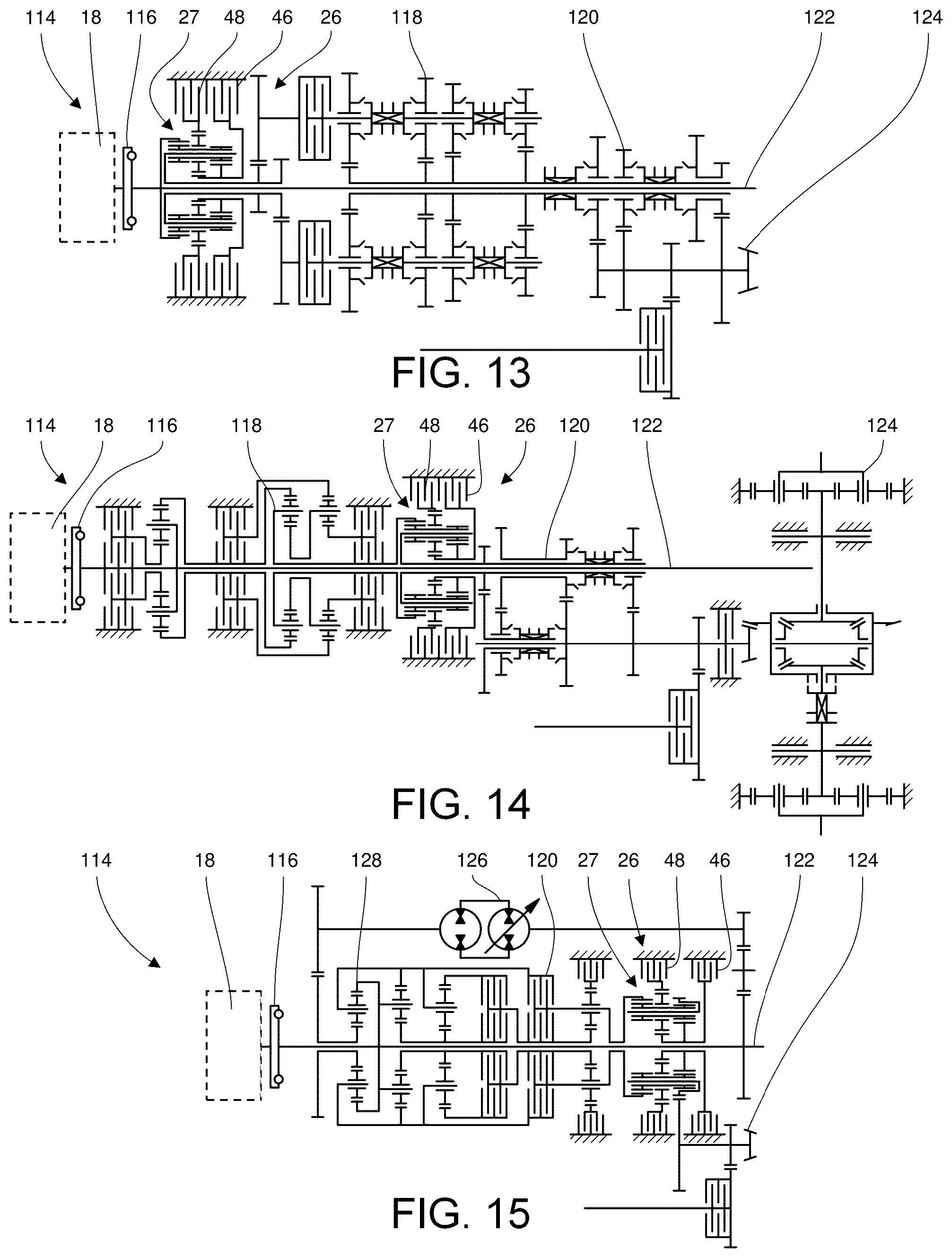 Patent US12552511 Figure 9 – Planetary gearset and a transmission with the planetary gearset