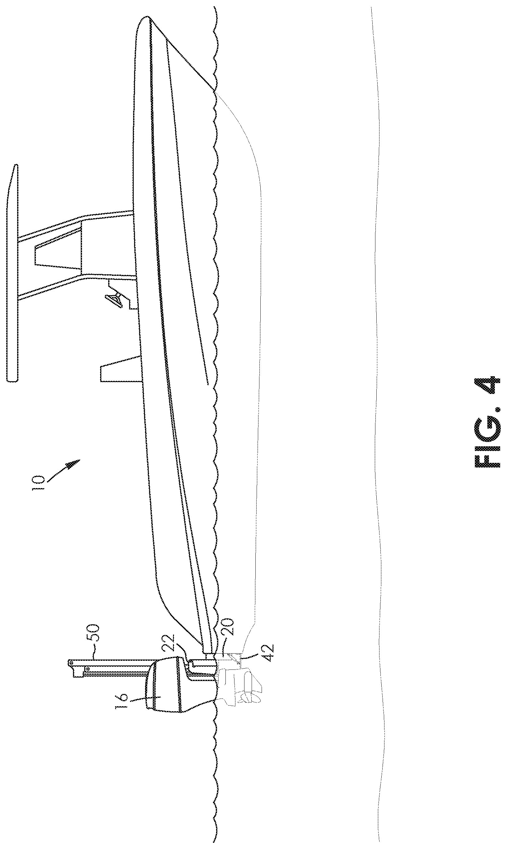 Patent US12552513 Figure 4 – System for controlling a marine vessel using a single operator command