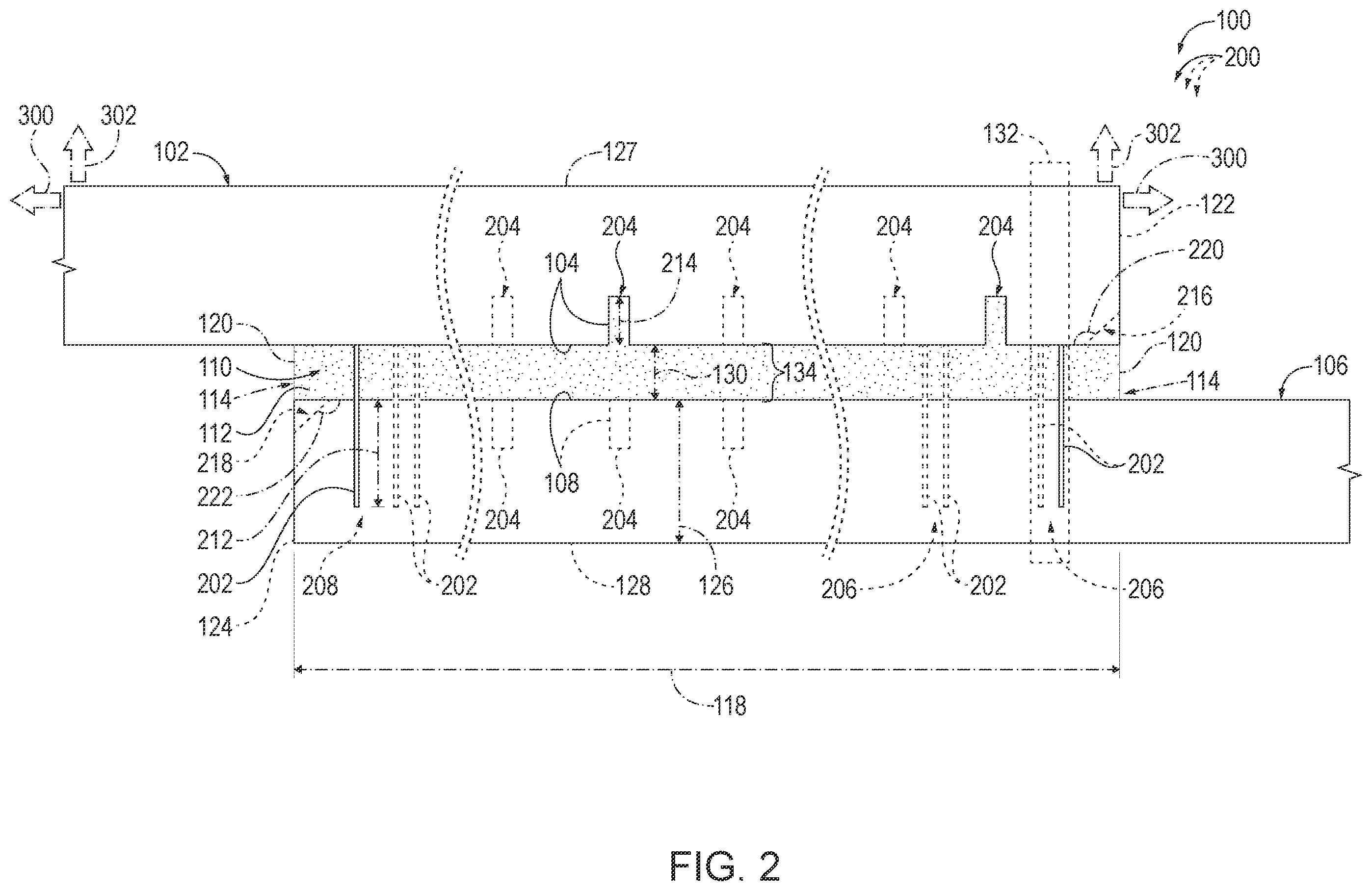 Patent US12552515 Figure 2 – Aerospace component joints for aircraft and related methods