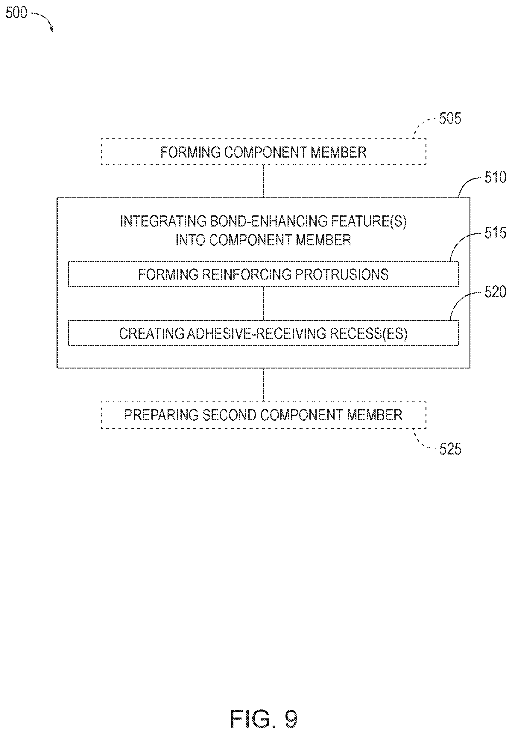 Patent US12552515 Figure 7 – Aerospace component joints for aircraft and related methods