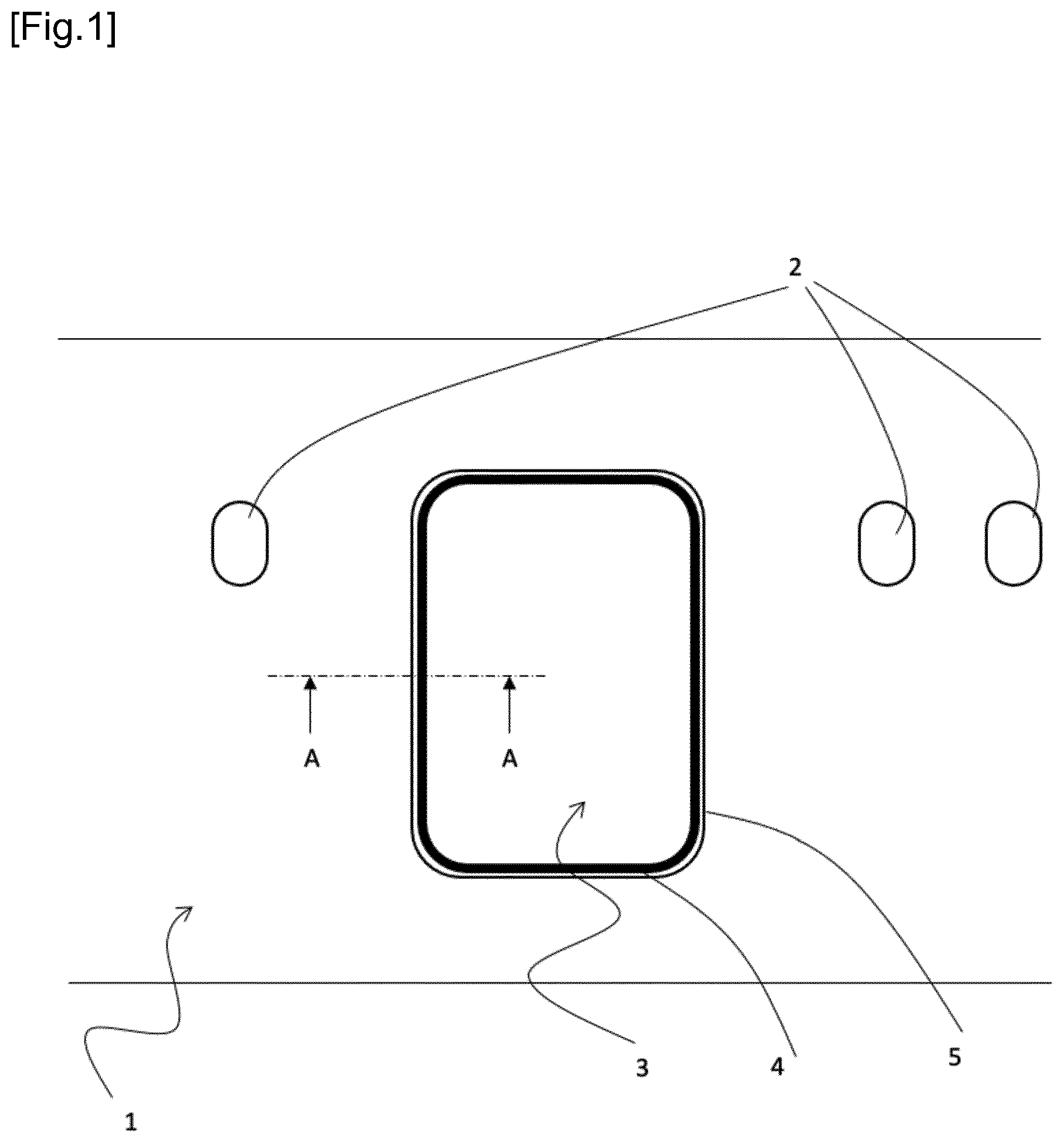 Patent US12552516 Figure 1 – Antiblocking vehicle door edge protector
