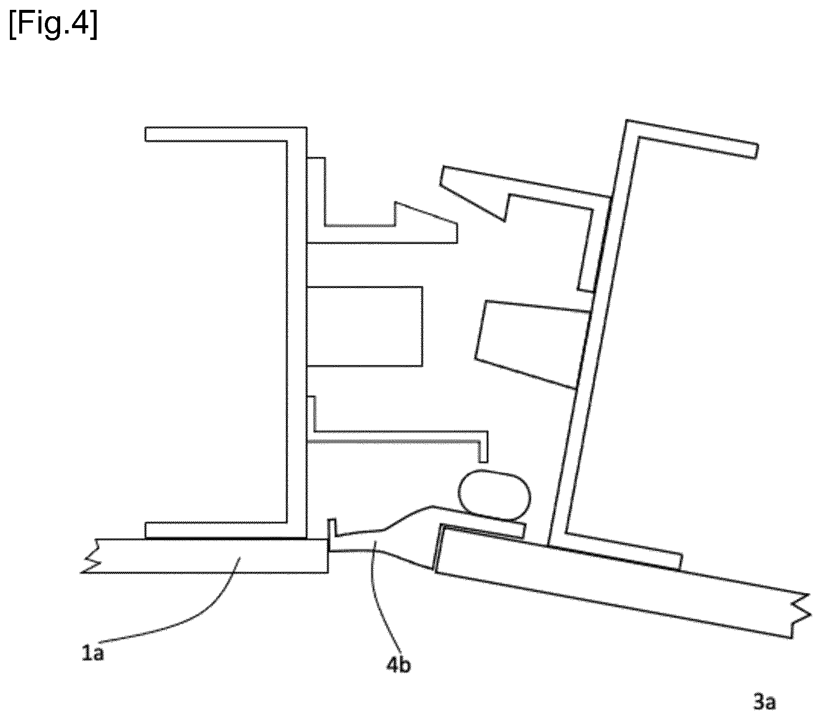 Patent US12552516 Figure 4 – Antiblocking vehicle door edge protector
