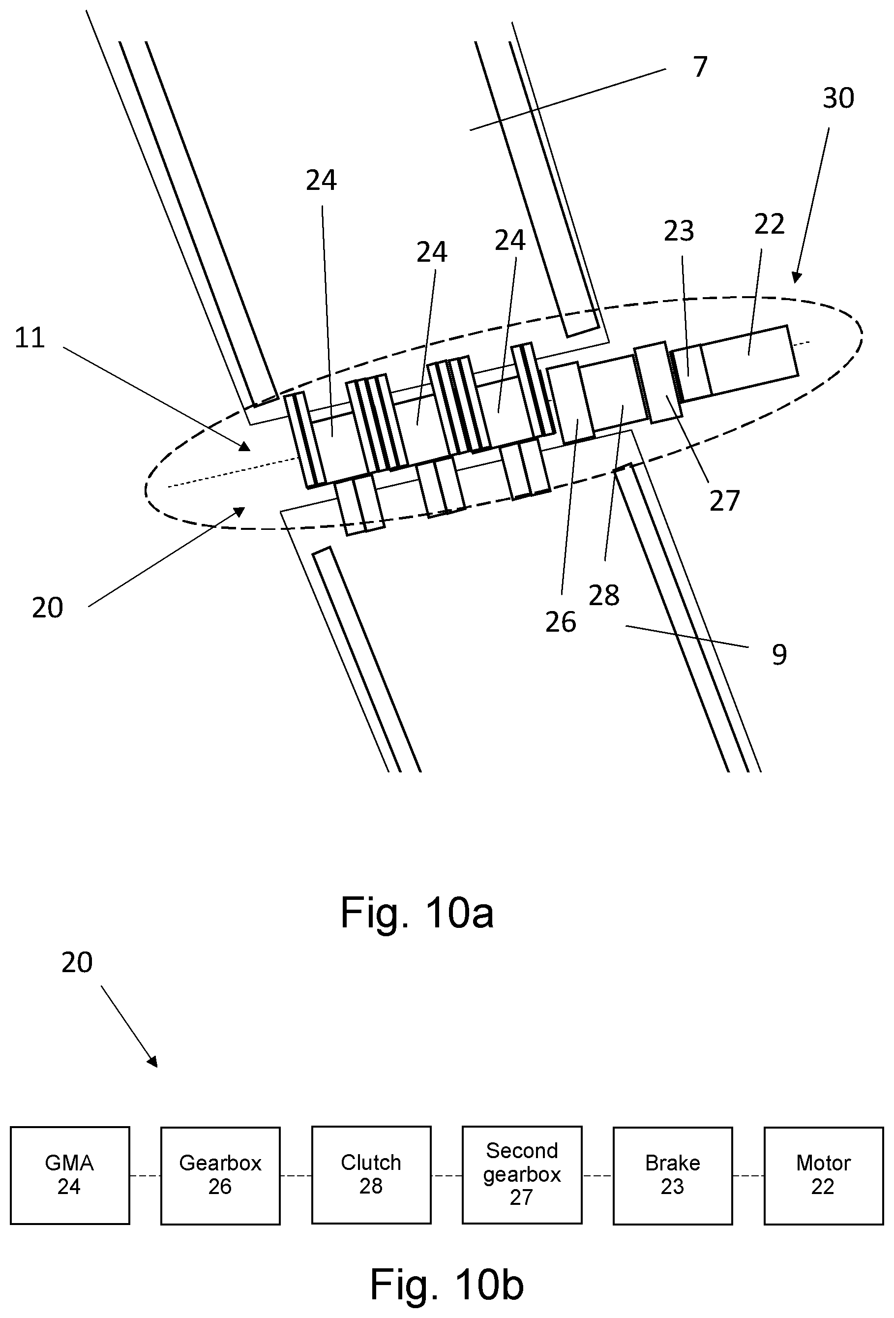 Patent US12552520 Figure 8 – Moveable wing tip actuation system