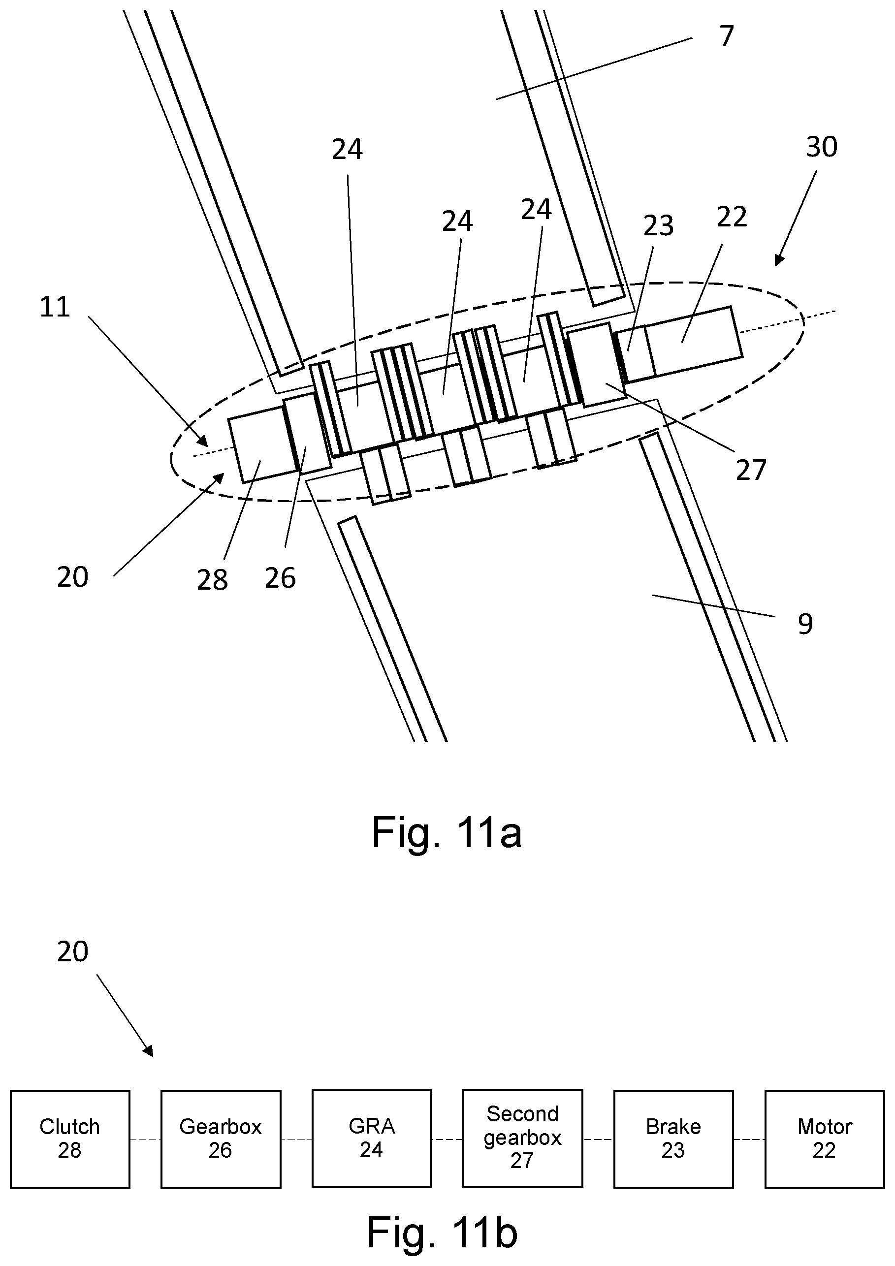 Patent US12552520 Figure 9 – Moveable wing tip actuation system