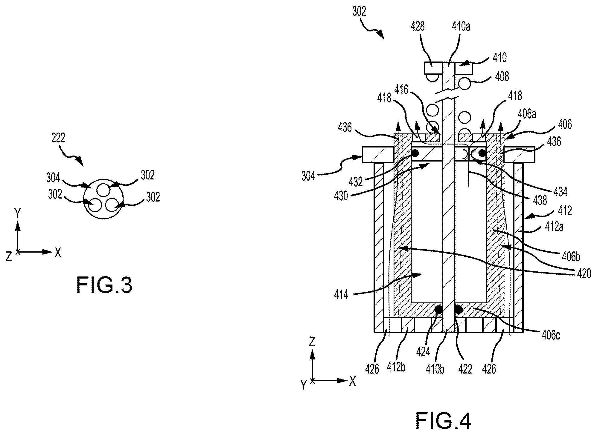 Patent US12552522 Figure 3 – Shock strut variable-area metering unit