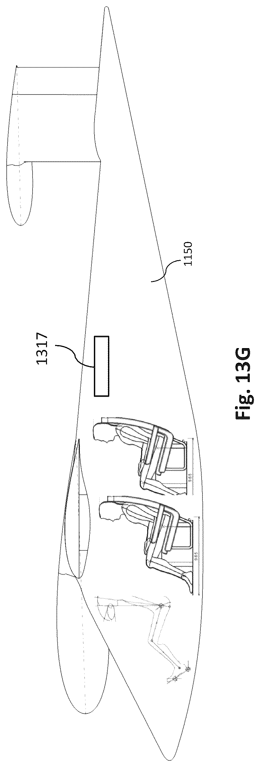 Patent US12552527 Figure 16 – Propulsion system blade with internal actuator