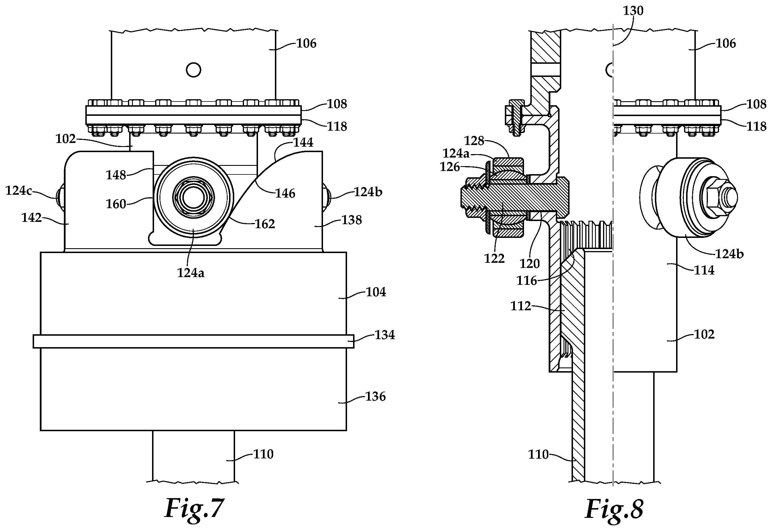 Patent US12552528 Figure 7 – Proprotor lockout systems for tiltrotor aircraft