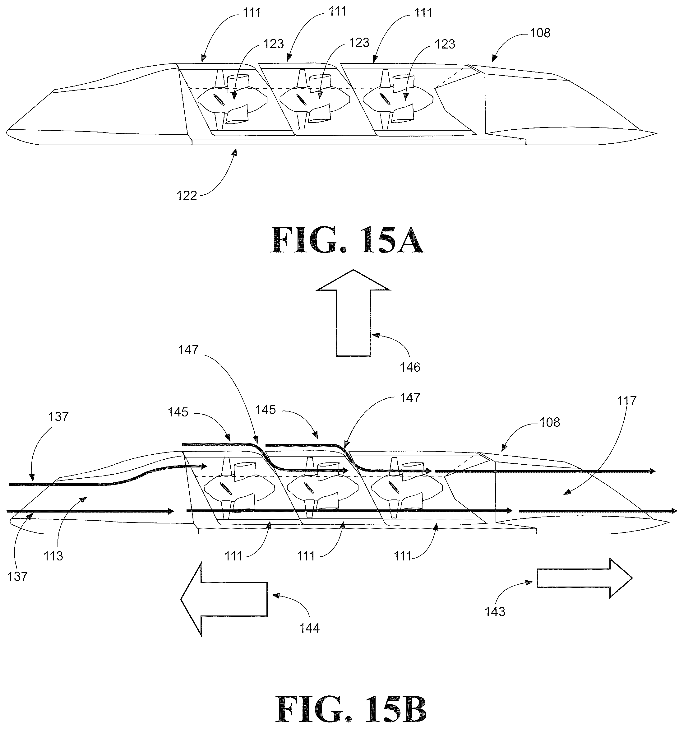 Patent US12552530 Figure 15 – Vertical take-off and landing aircraft and methods of taking-off, landing, high speed flight, and aircraft control