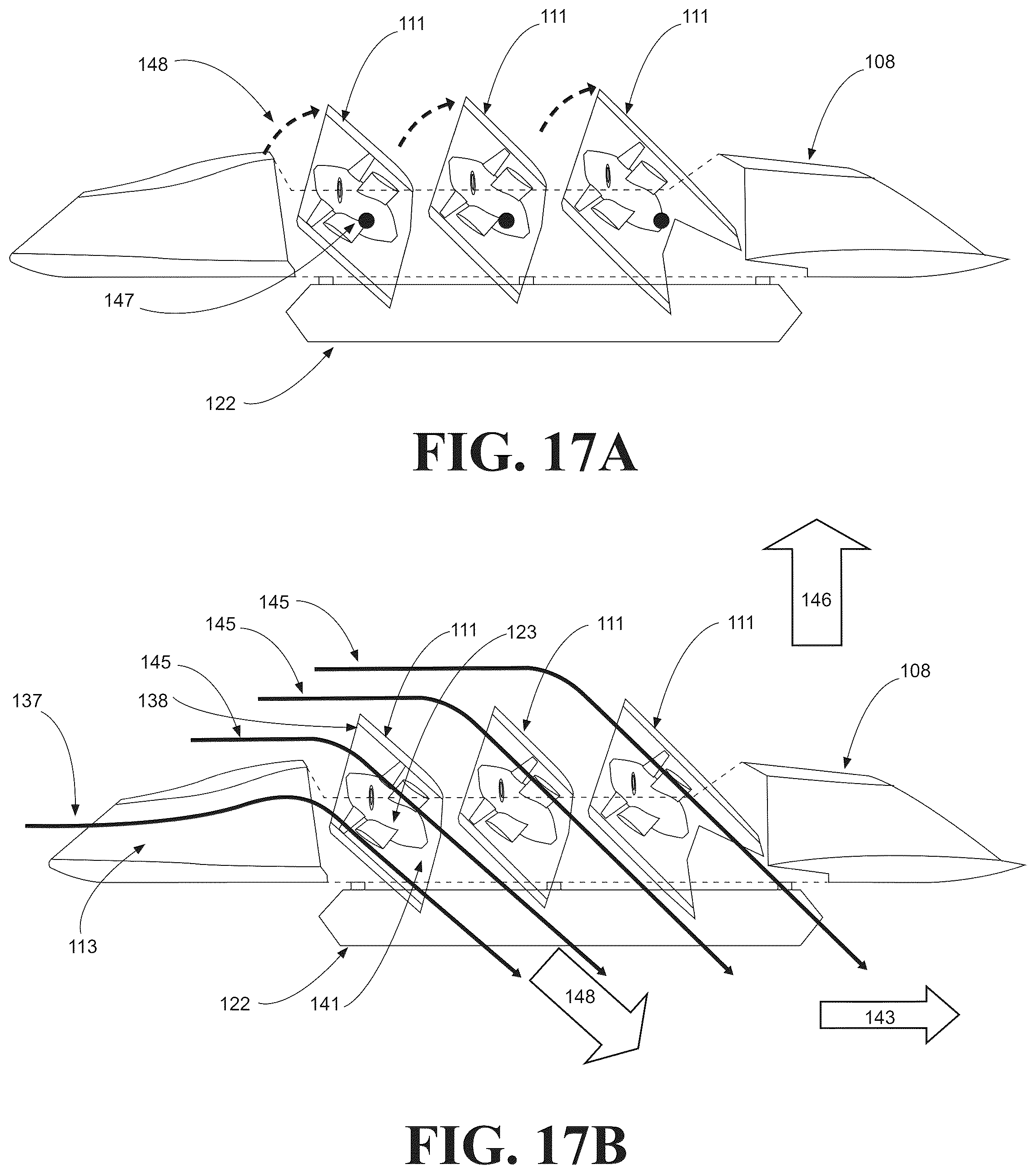 Patent US12552530 Figure 17 – Vertical take-off and landing aircraft and methods of taking-off, landing, high speed flight, and aircraft control