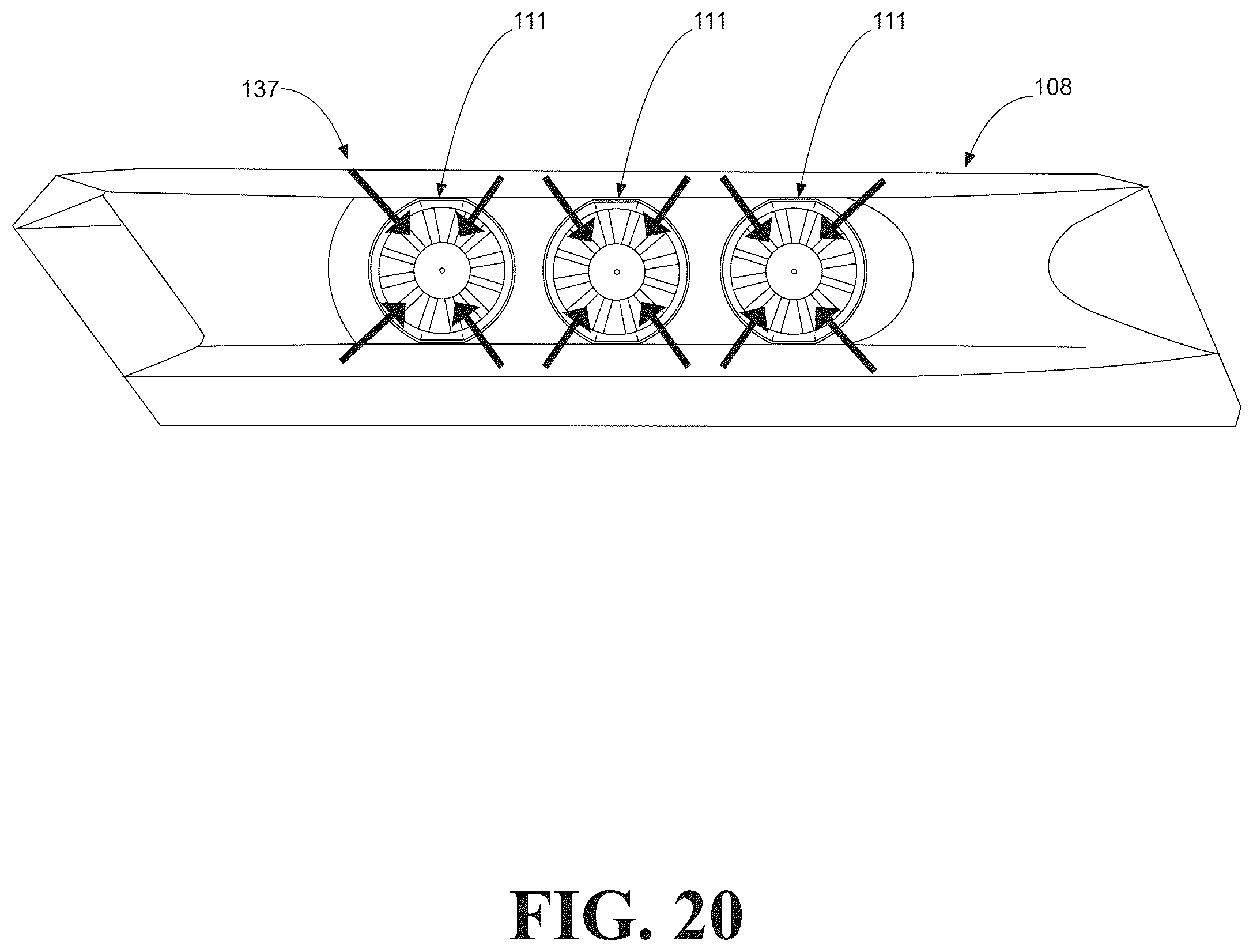 Patent US12552530 Figure 20 – Vertical take-off and landing aircraft and methods of taking-off, landing, high speed flight, and aircraft control