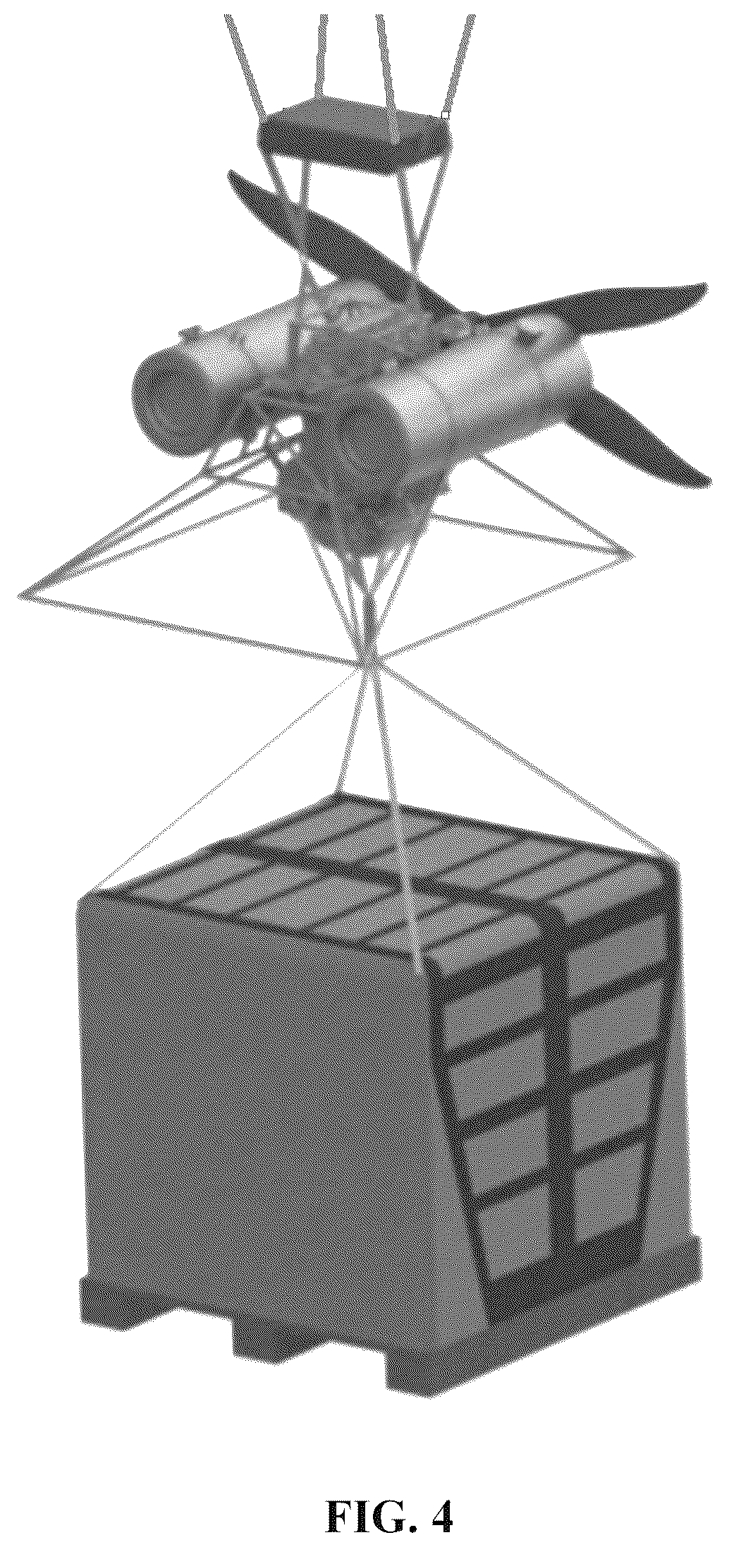 Patent US12552531 Figure 4 – Aerial delivery vehicle