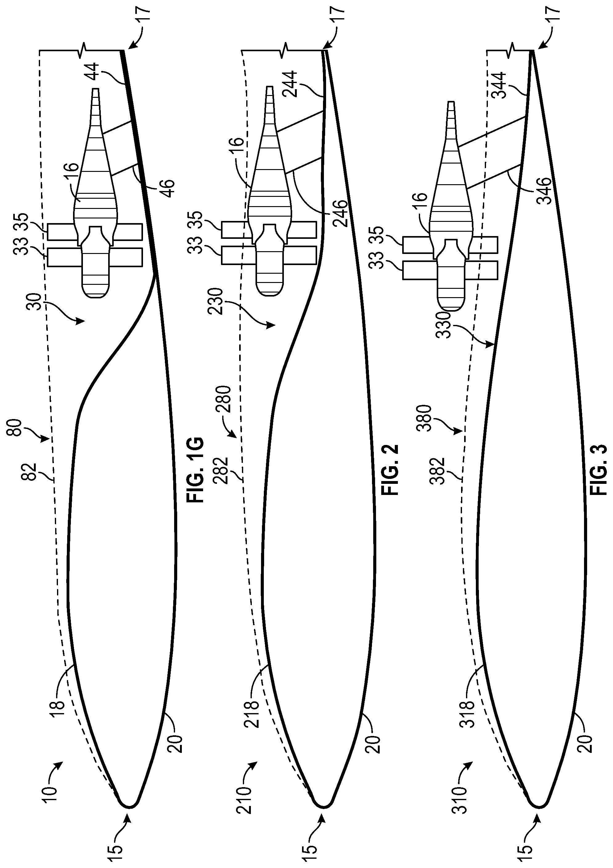 Patent US12552534 Figure 4 – Blended wing body aircraft
