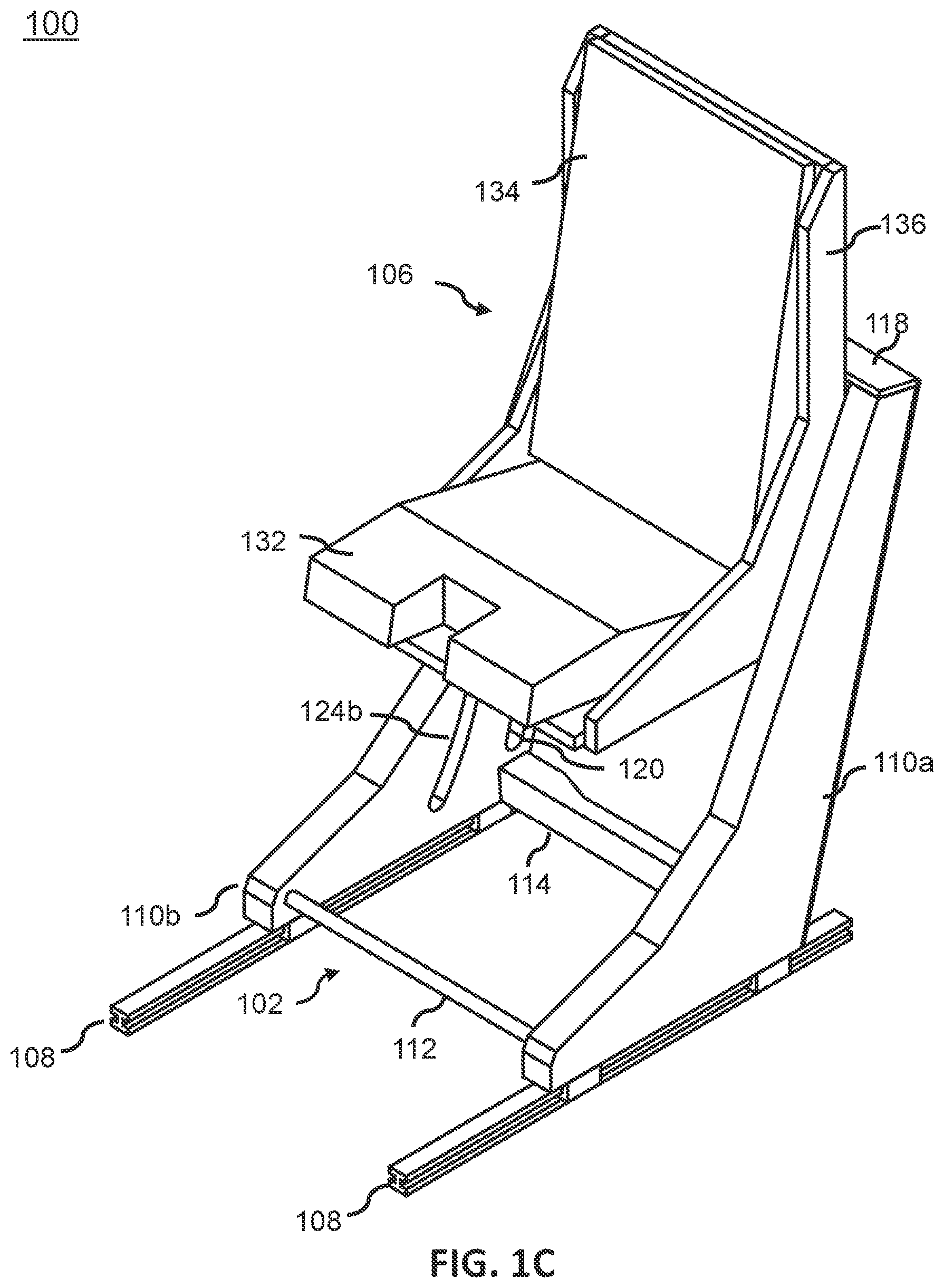 Patent US12552539 Figure 3 – Method for automatic seat pan tilt