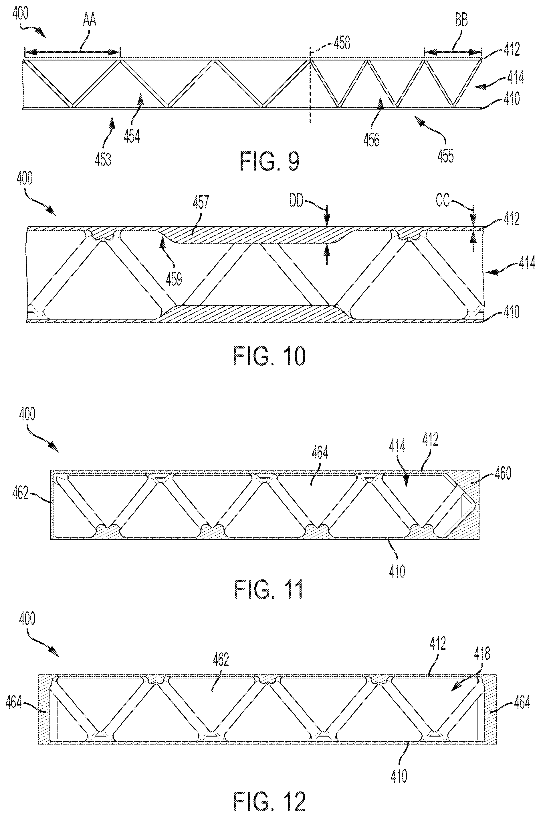 Patent US12552552 Figure 4 – Spacecraft panel and method