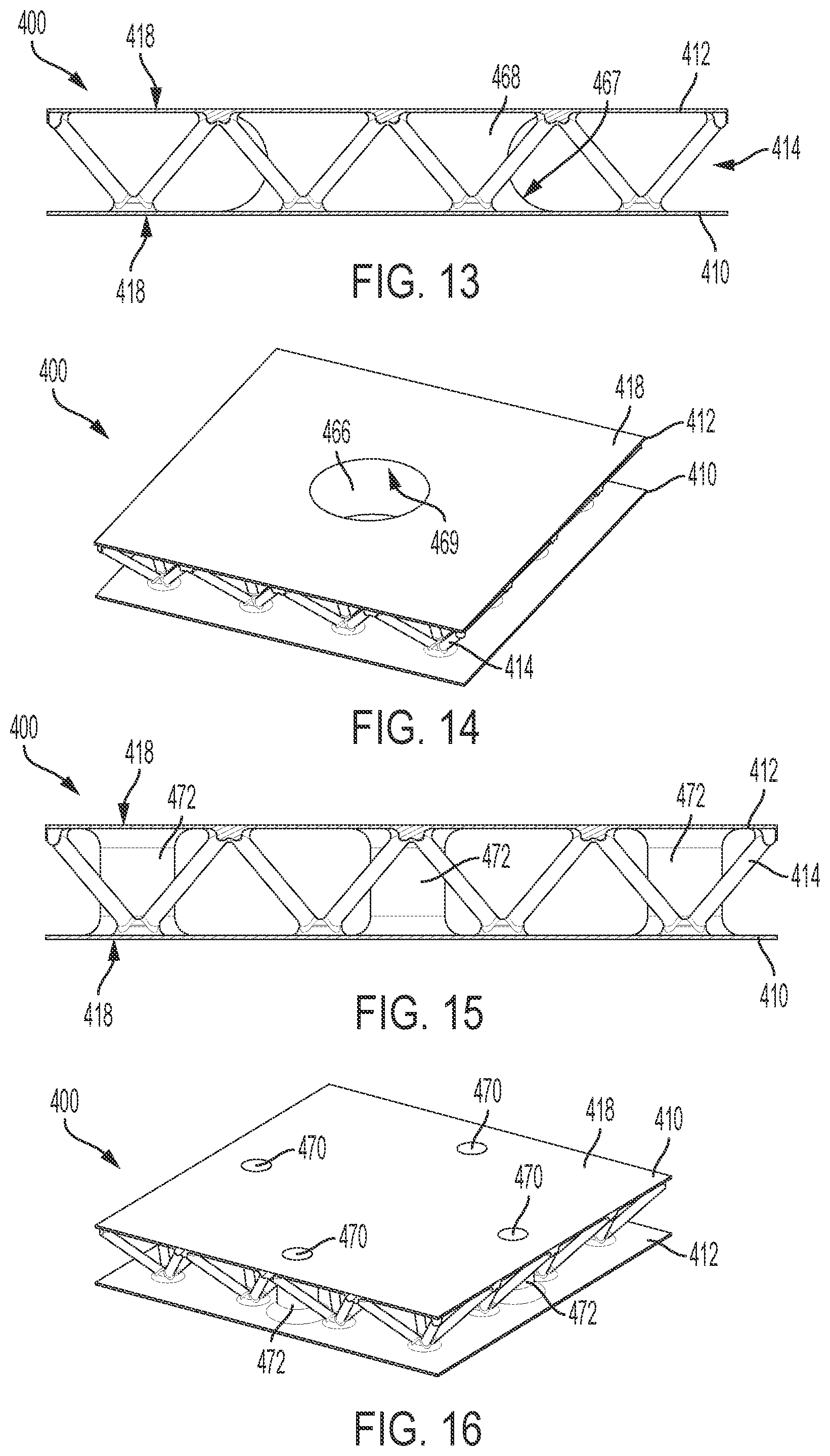 Patent US12552552 Figure 5 – Spacecraft panel and method