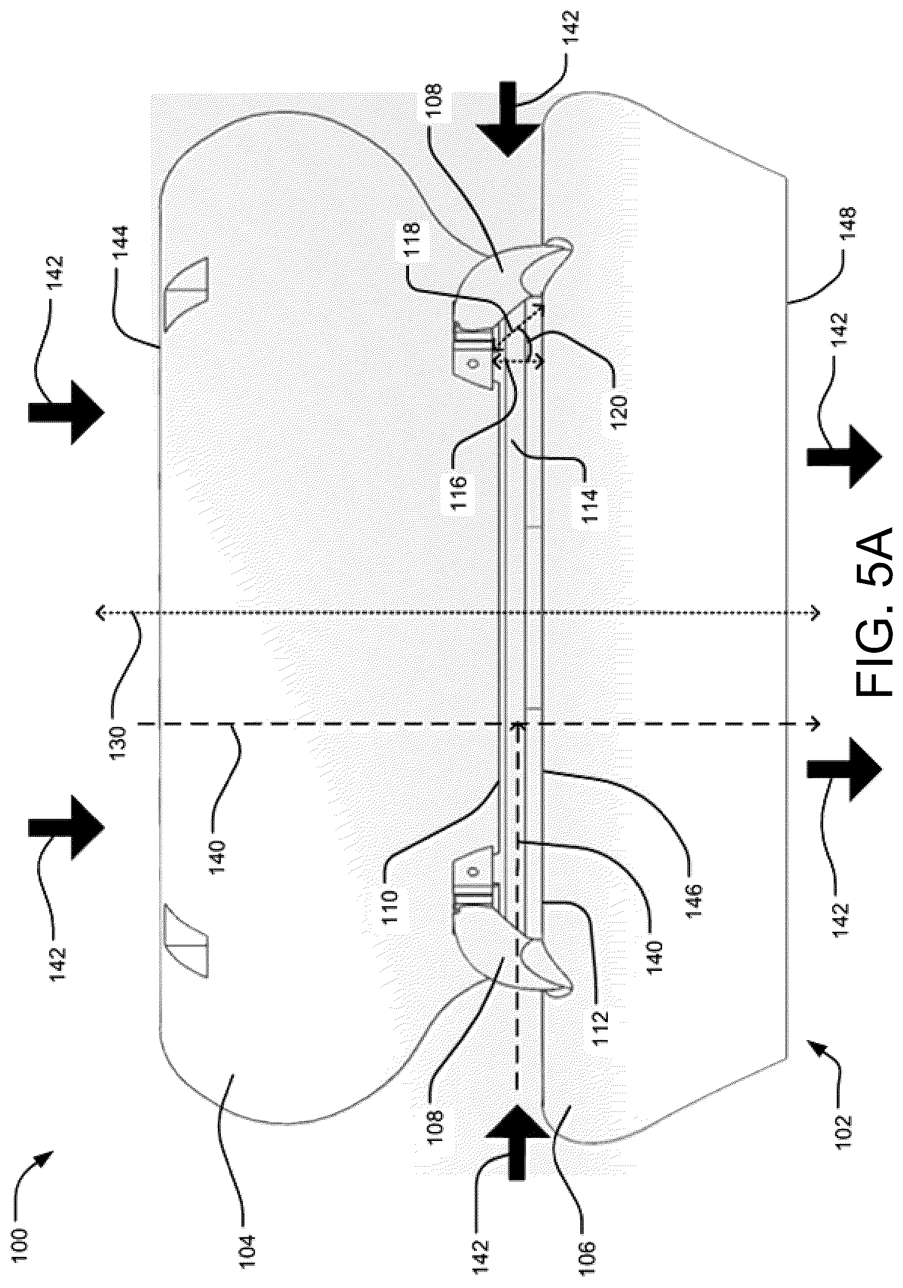 Patent US12552562 Figure 5 – Concentric vertical ducted propulsion for aerial vehicles