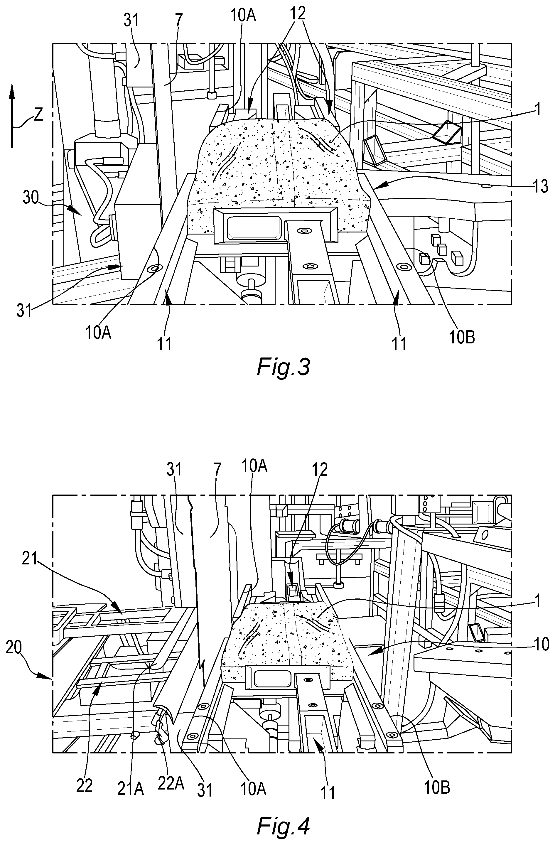 Patent US12552565 Figure 3 – Packaging unit for packaging articles in boxes and method for packaging articles in boxes