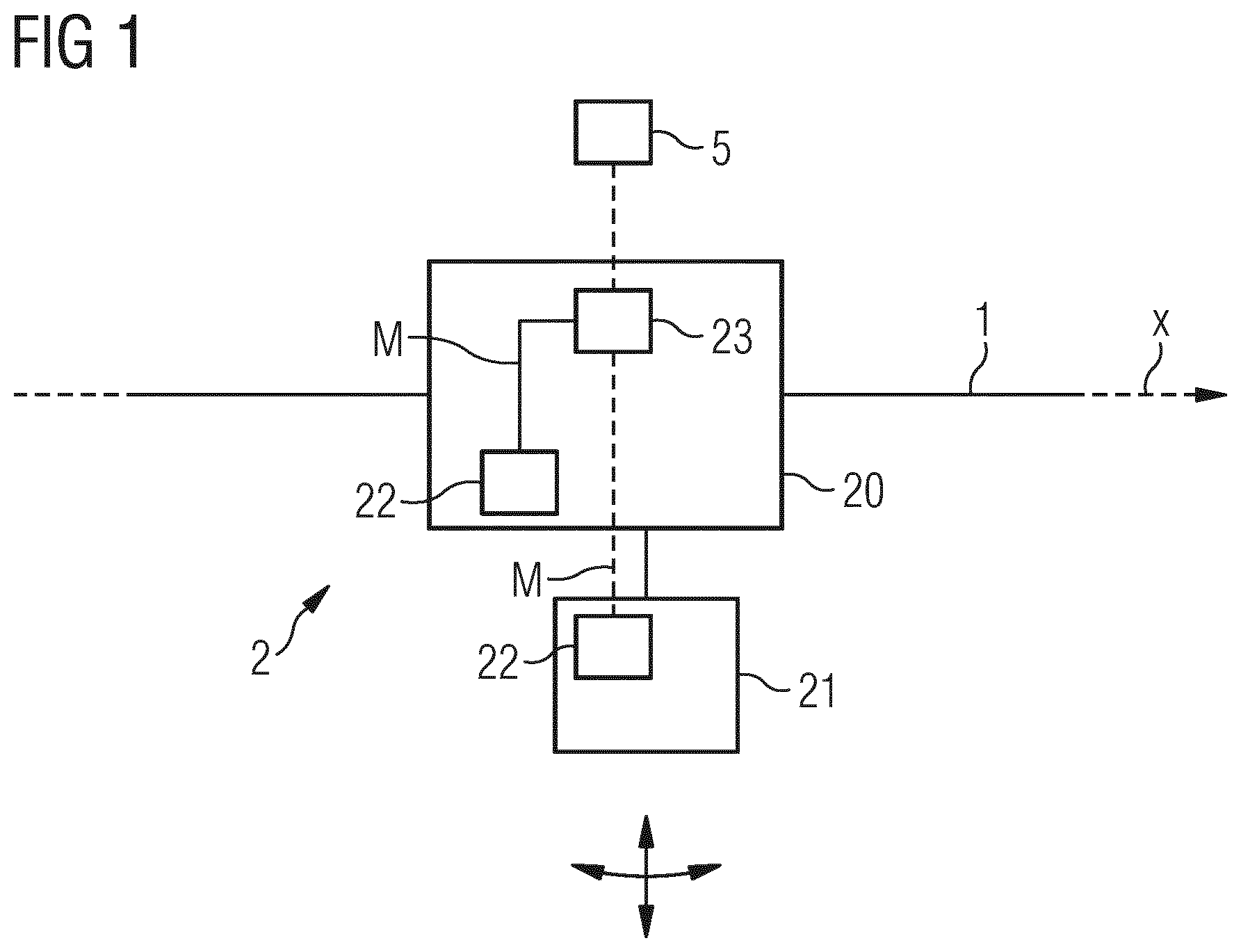 Patent US12552573 Figure 1 – Linear motor system, corresponding forming assembly and method