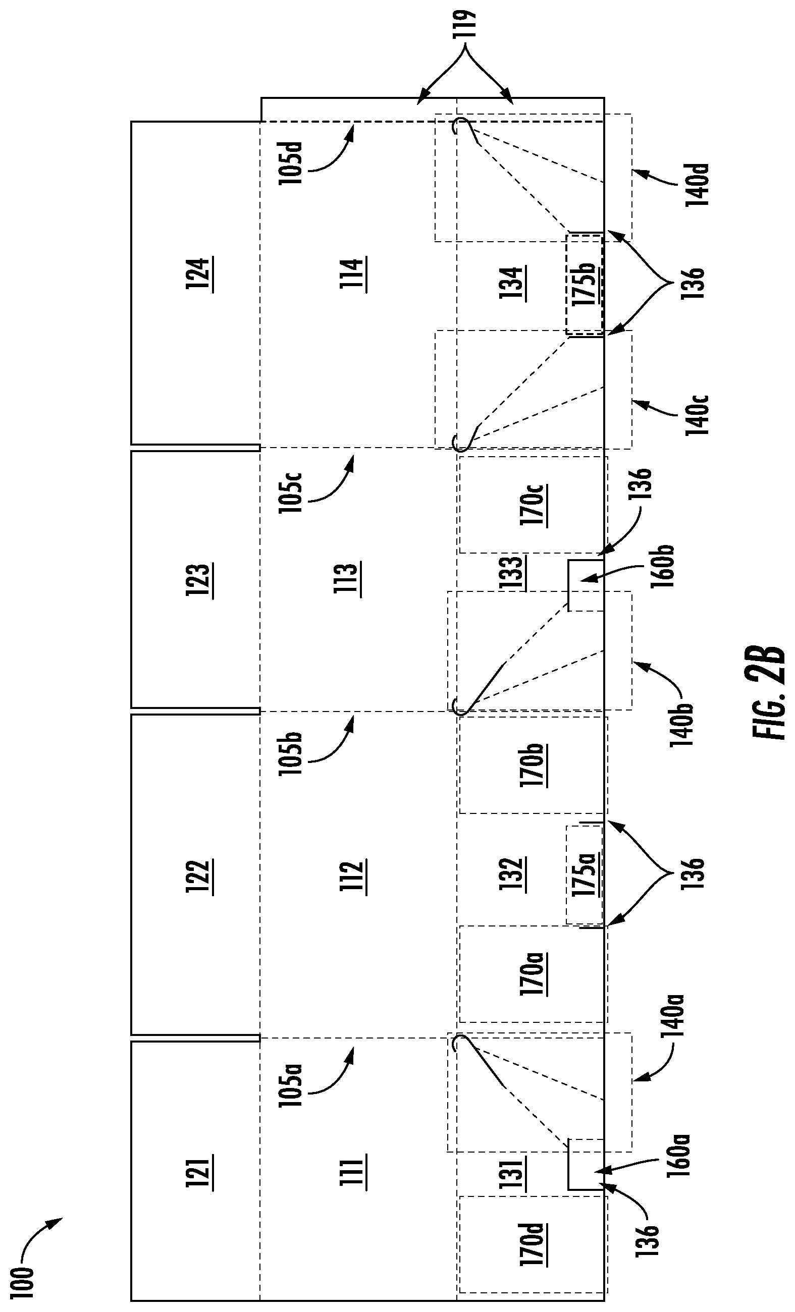 Patent US12552577 Figure 4 – Locking bottom box blanks, boxes and methods of forming the same