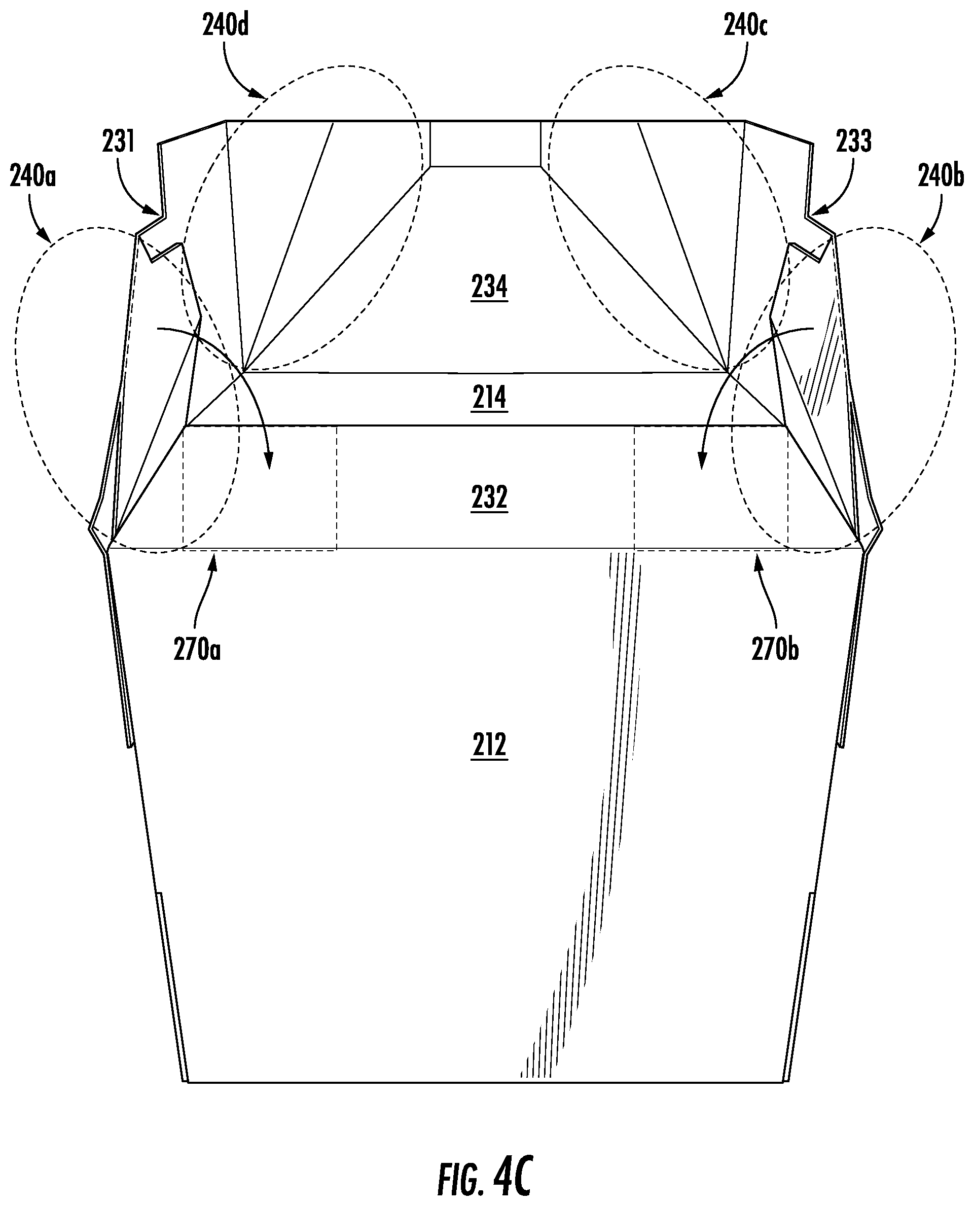 Patent US12552577 Figure 13 – Locking bottom box blanks, boxes and methods of forming the same
