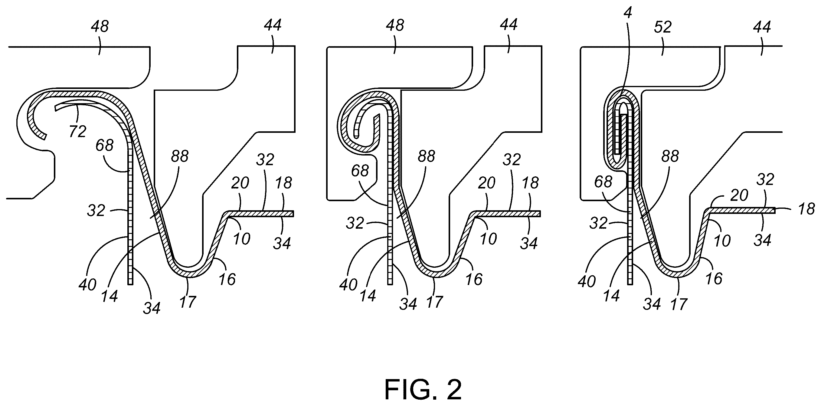 Patent US12552579 Figure 2 – Seam seal for wine in beverage cans