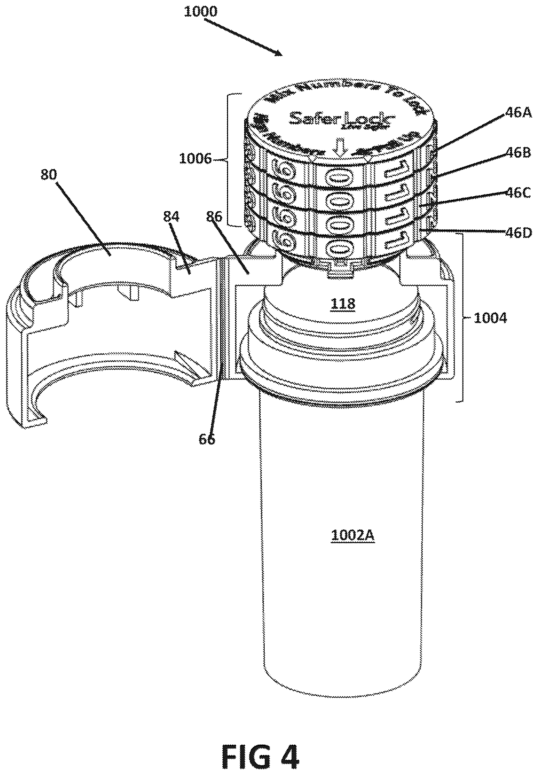 Patent US12552587 Figure 4 – Clam shell cover cap and method of use