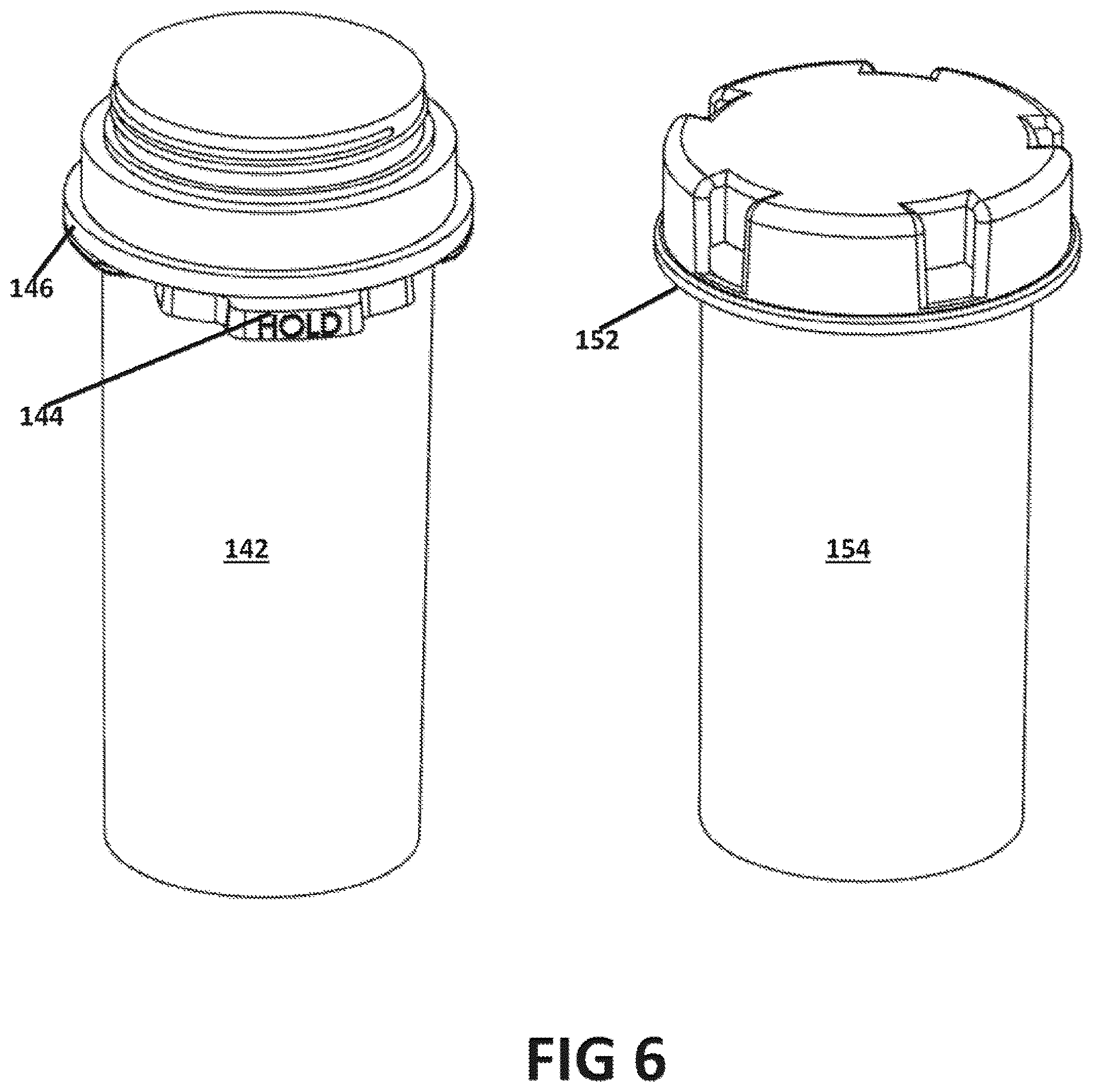Patent US12552587 Figure 6 – Clam shell cover cap and method of use