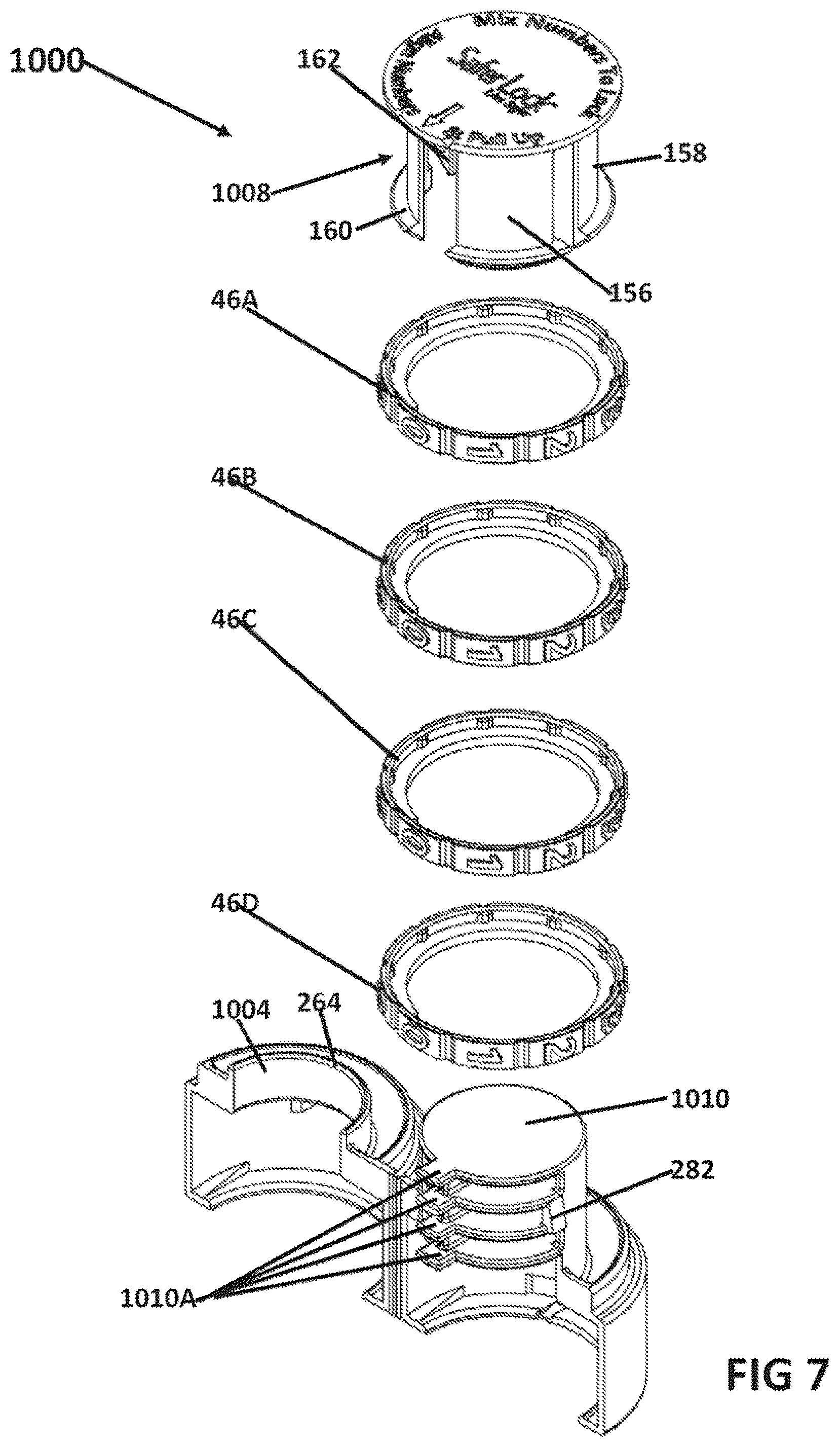 Patent US12552587 Figure 7 – Clam shell cover cap and method of use